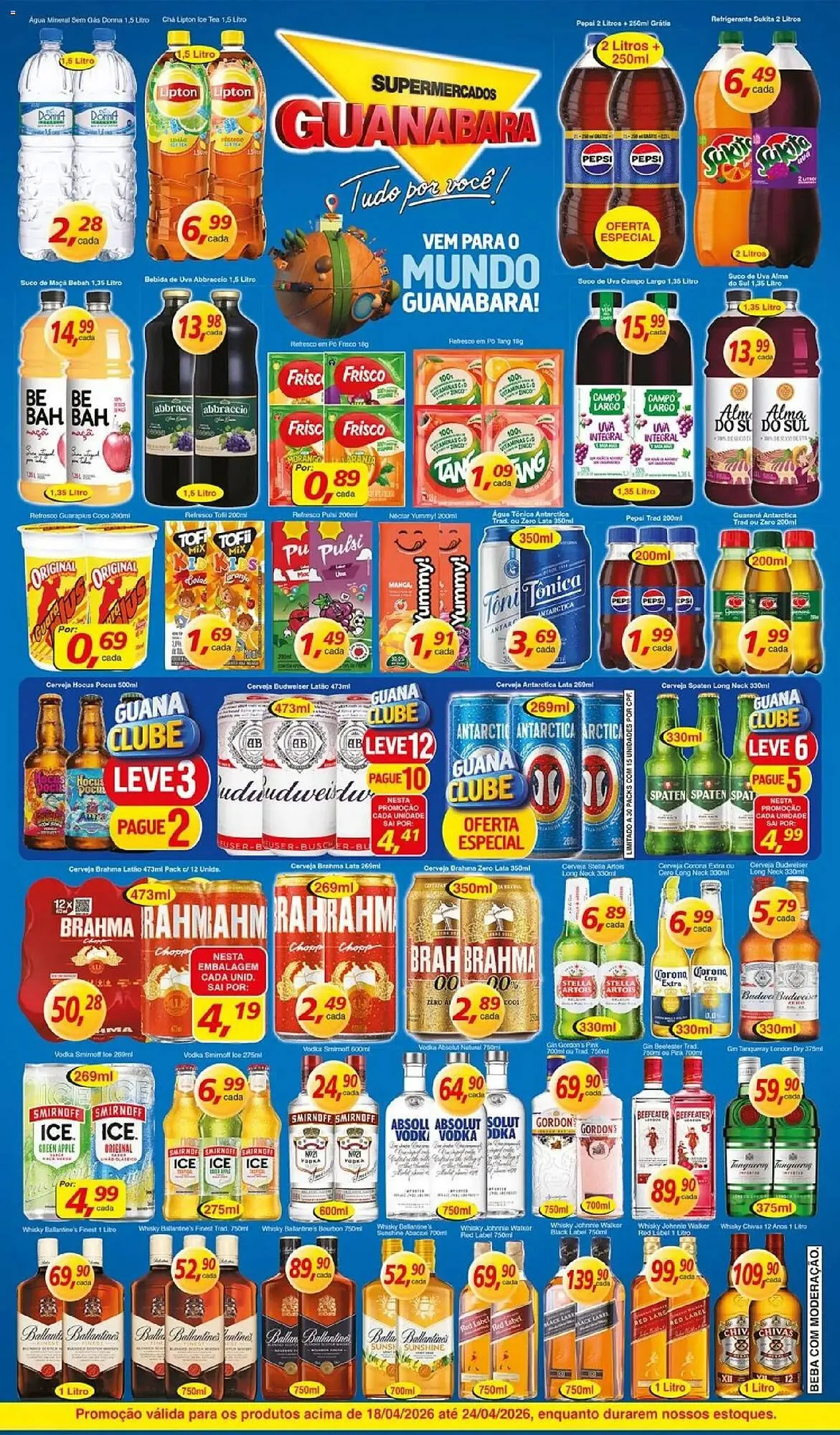 Encarte de Encarte Supermercados Guanabara 18 de abril até 24 de abril 2026 - Pagina 4