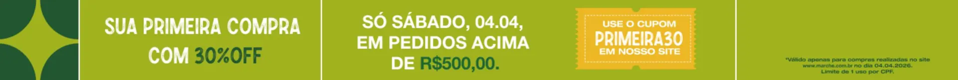 Encarte de Tabloide St Marche 4 de abril até 4 de abril 2026 - Pagina 1