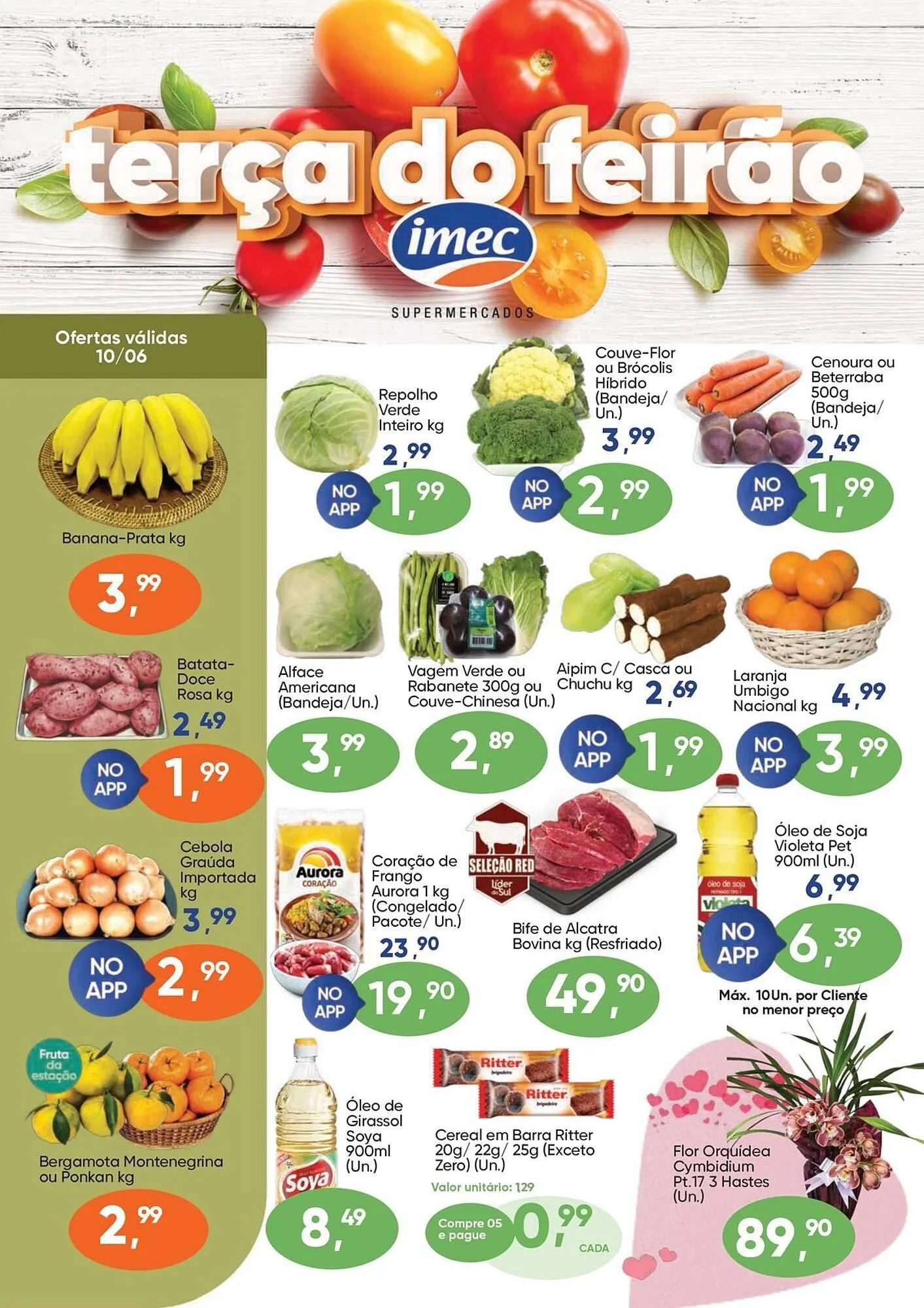 Encarte de Catálogo Imec Supermercados 6 de outubro até 6 de outubro 2025 - Pagina 1