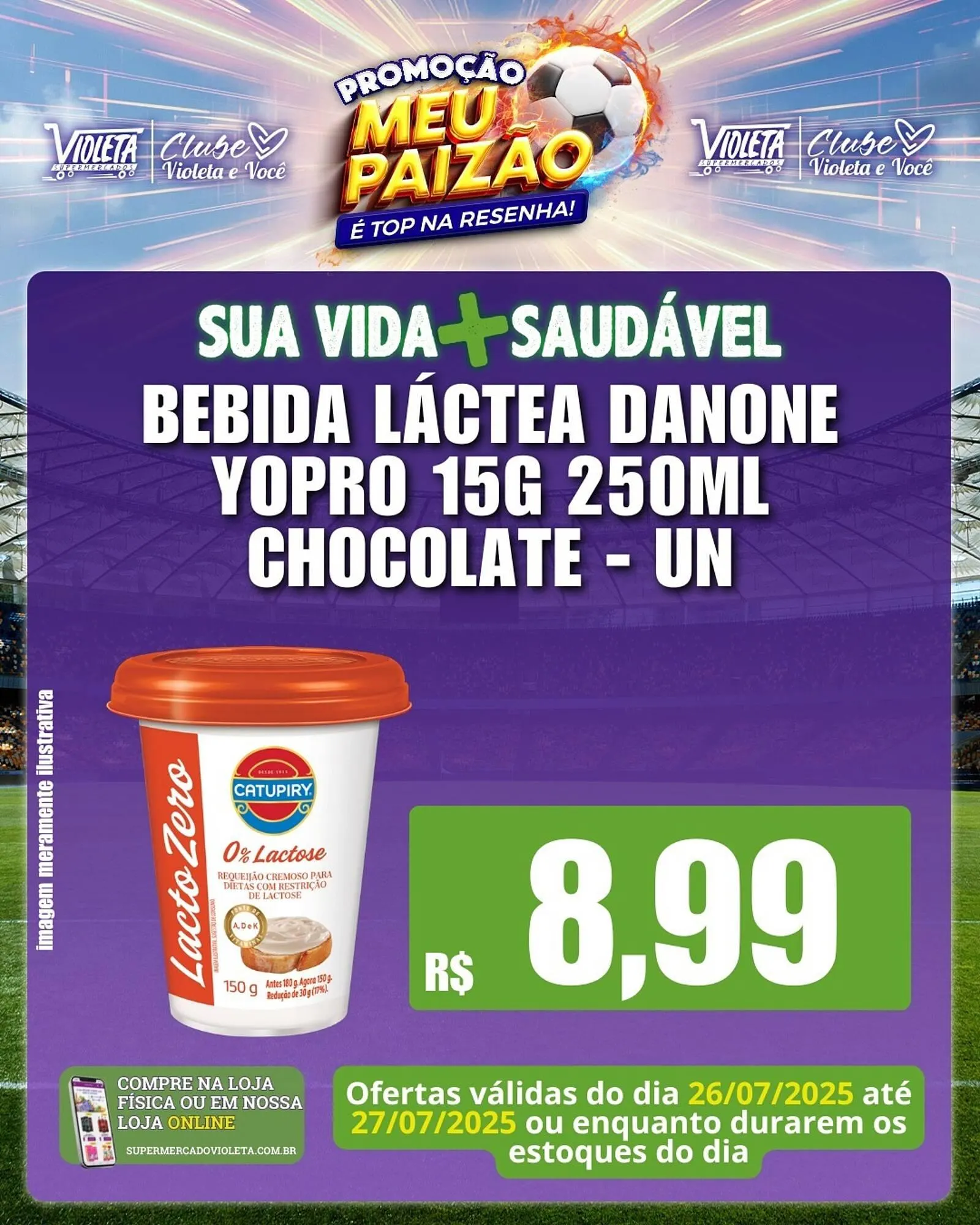 Encarte de Catálogo Violeta Supermercados 26 de julho até 27 de julho 2025 - Pagina 3