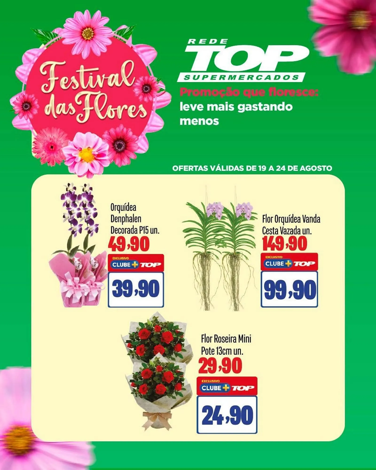 Encarte de Catálogo Rede Top 18 de agosto até 24 de agosto 2025 - Pagina 1