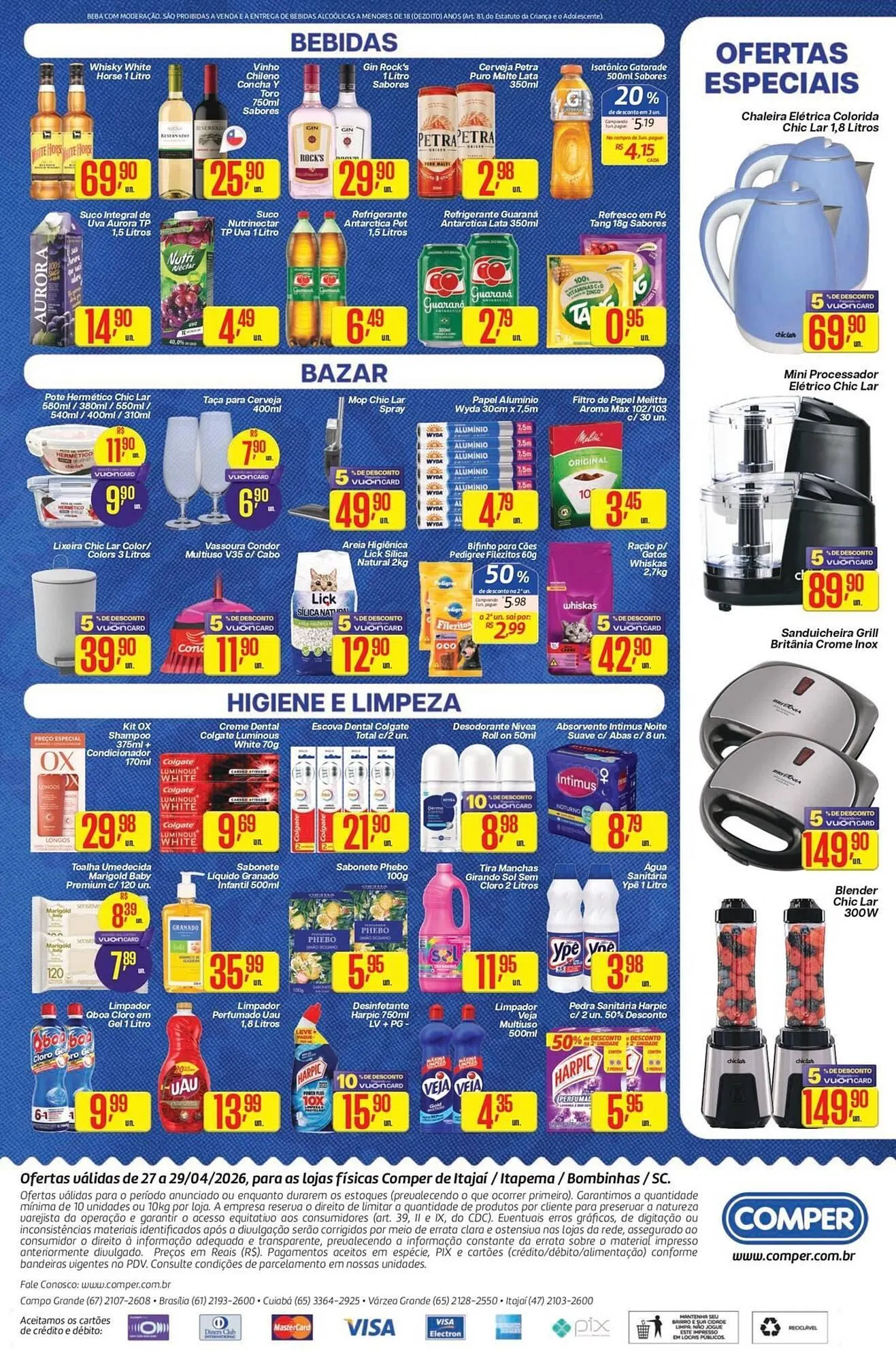 Encarte de Folheto Comper 27 de abril até 29 de abril 2026 - Pagina 4