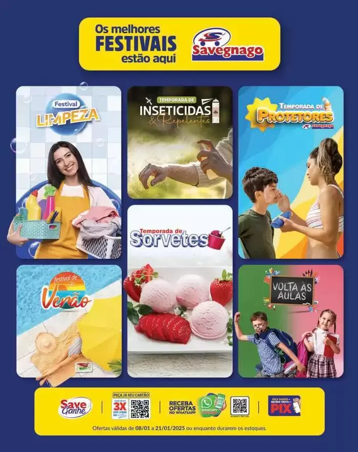 Encarte de Os Melhores Festivas Estão Aqui 8 de janeiro até 21 de janeiro 2025 - Pagina 1