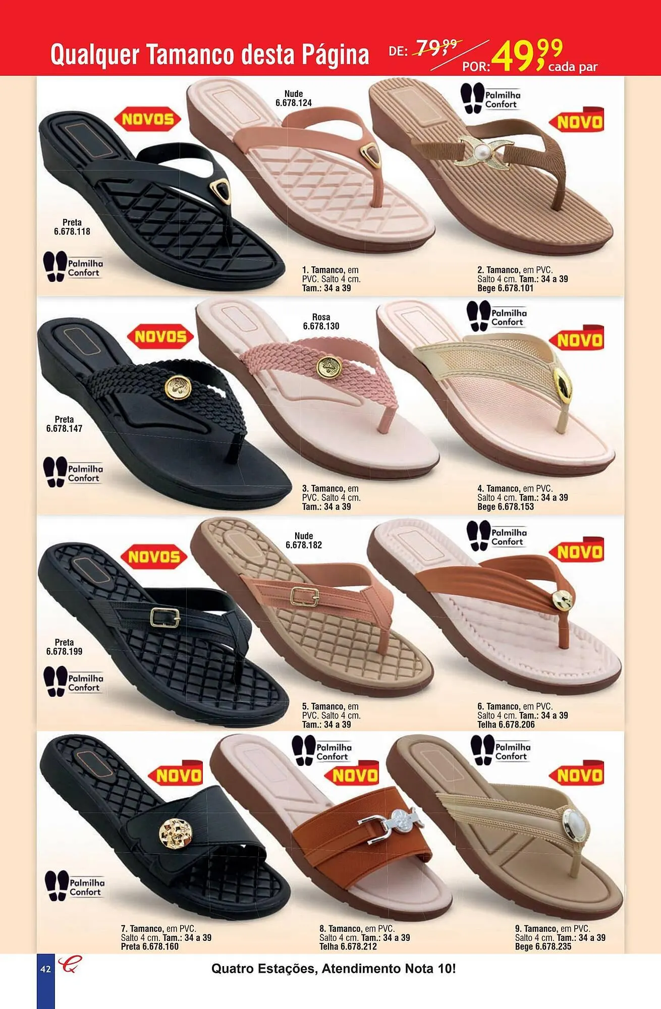 Encarte de Revista Quatro Estações 30 de março até 7 de julho 2026 - Pagina 38