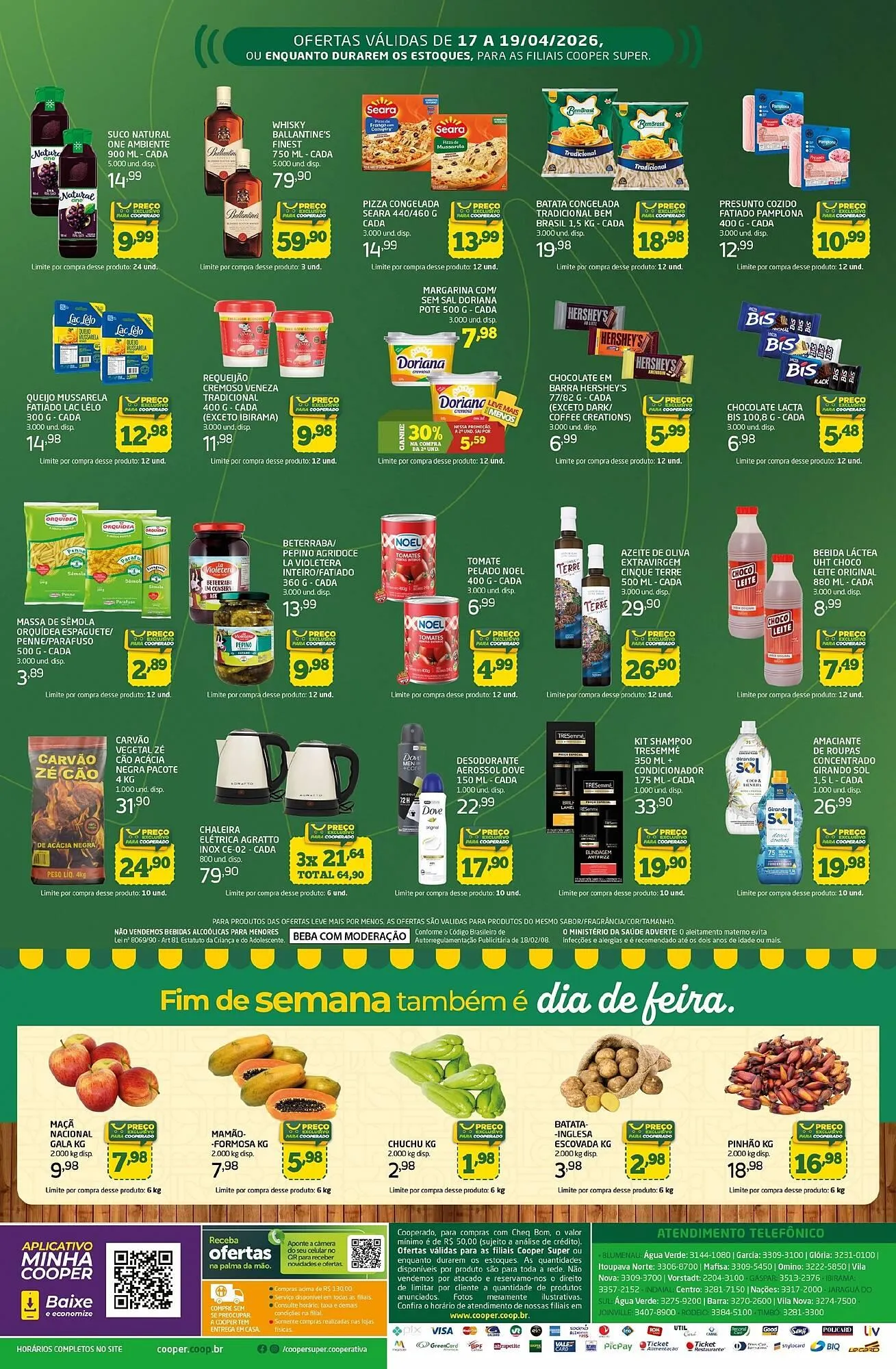 Encarte de Tabloide Cooper 17 de abril até 19 de abril 2026 - Pagina 2