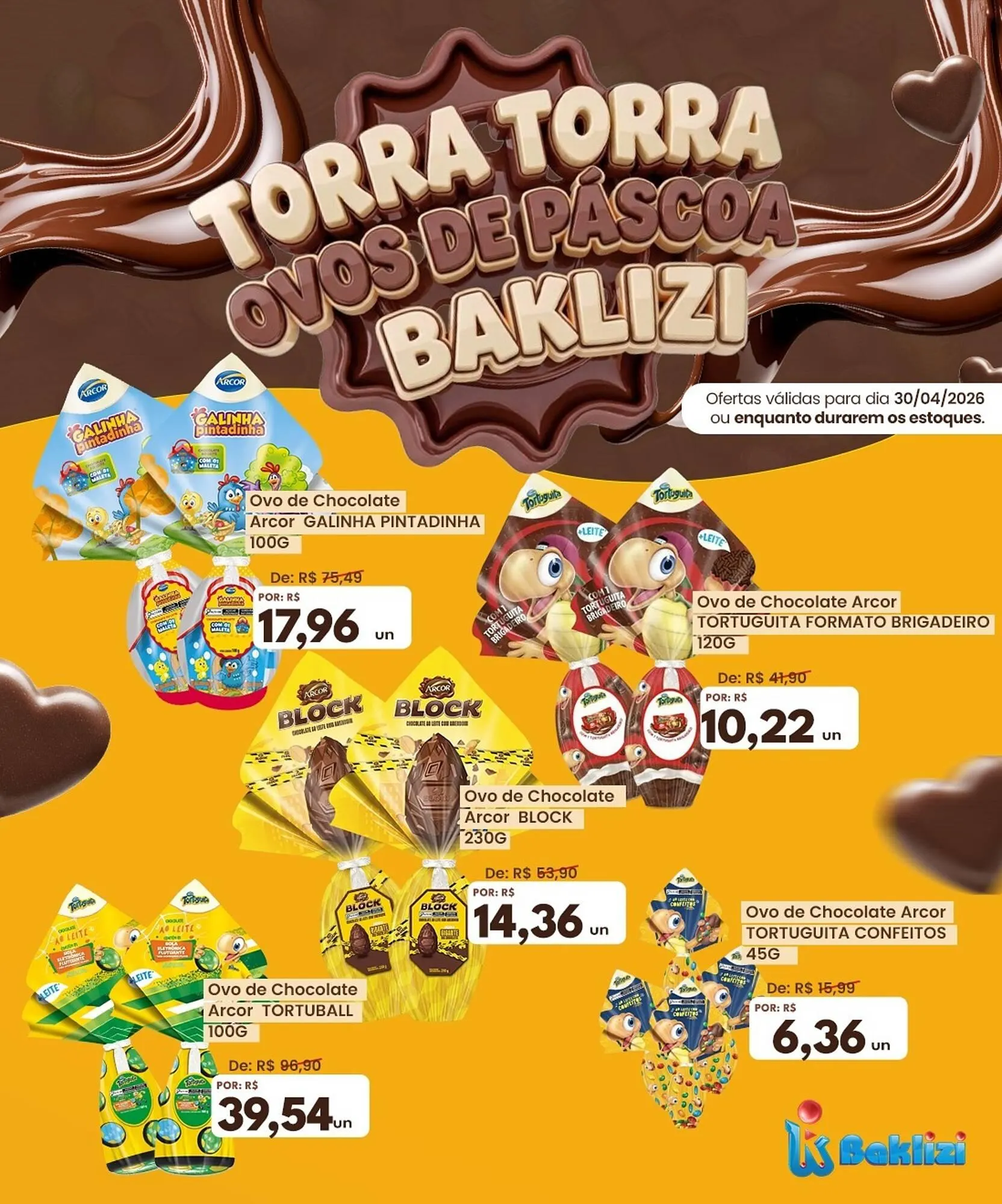 Encarte de Catálogo Supermercados Baklizi 10 de abril até 30 de abril 2026 - Pagina 4