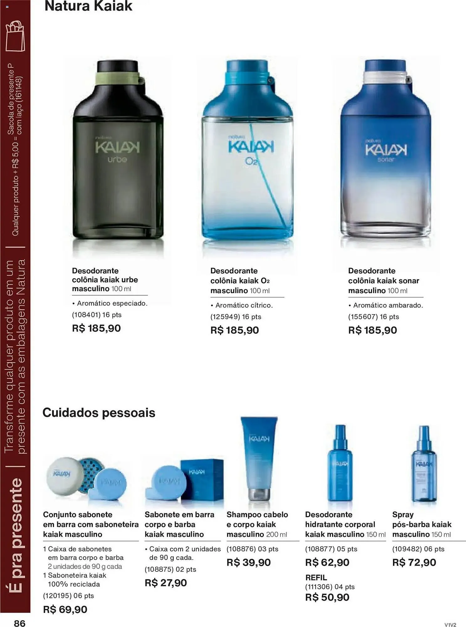 Encarte de Catálogo Natura 26 de novembro até 26 de dezembro 2025 - Pagina 86