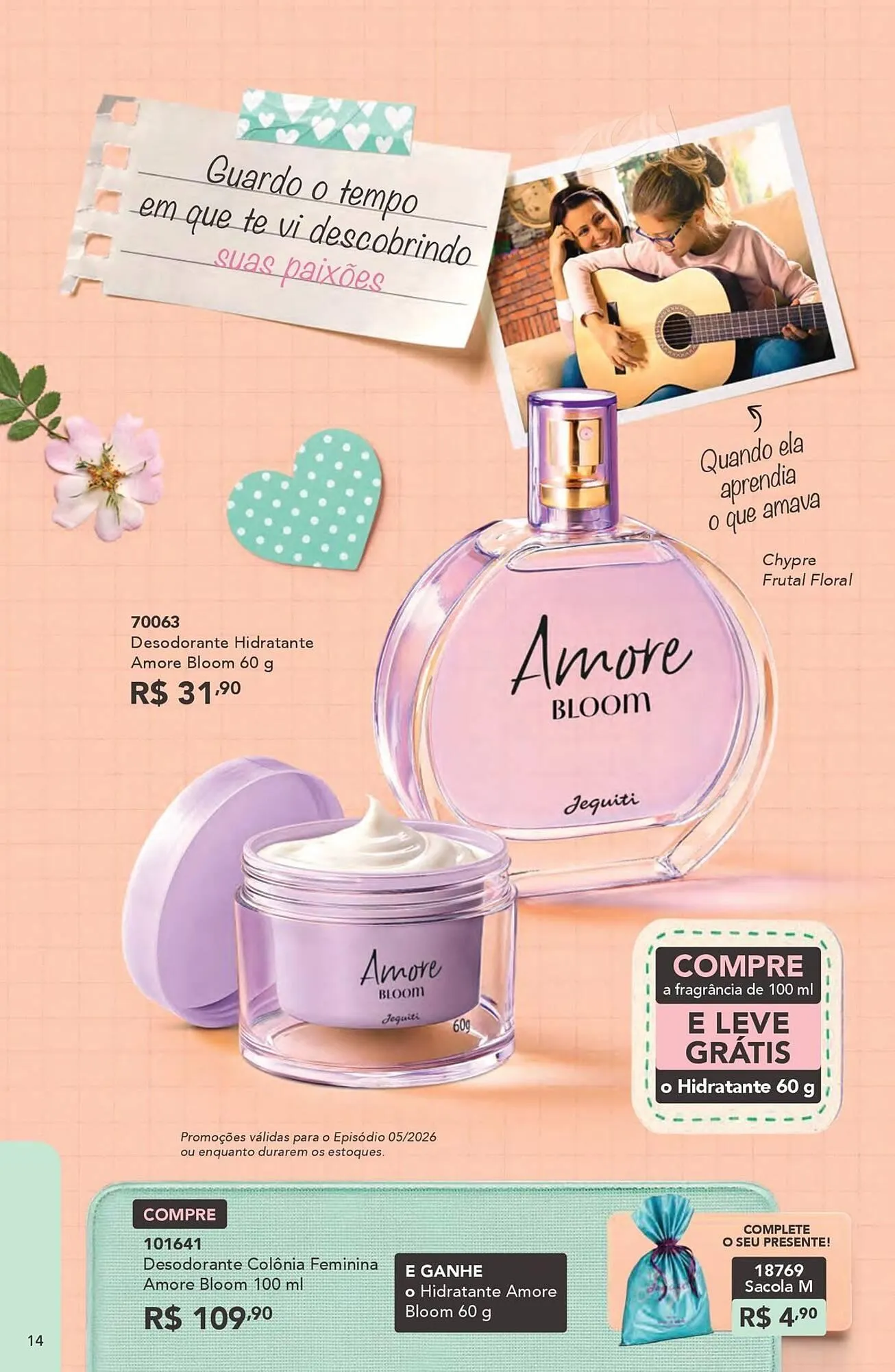 Encarte de Catálogo Jequiti 1 de maio até 31 de maio 2026 - Pagina 14