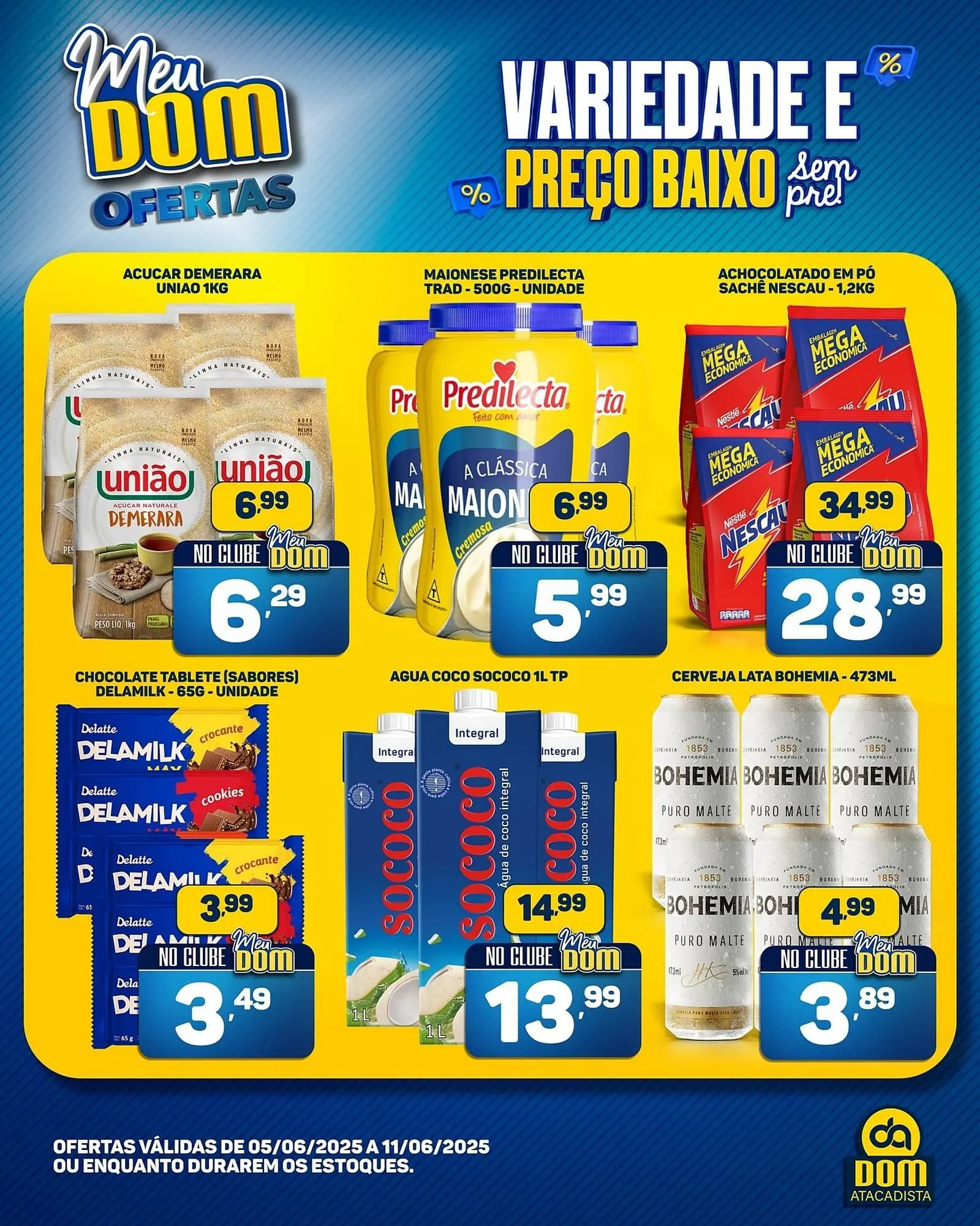 Encarte de Catálogo Dom Atacadista 5 de junho até 11 de junho 2025 - Pagina 1