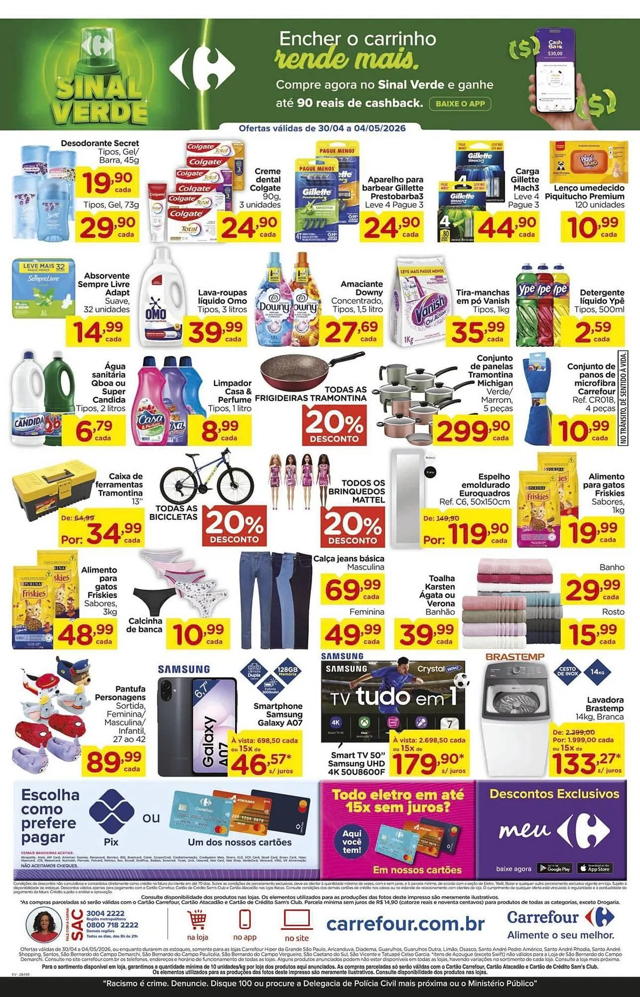 Encarte de Folheto Carrefour 30 de abril até 4 de maio 2026 - Pagina 3