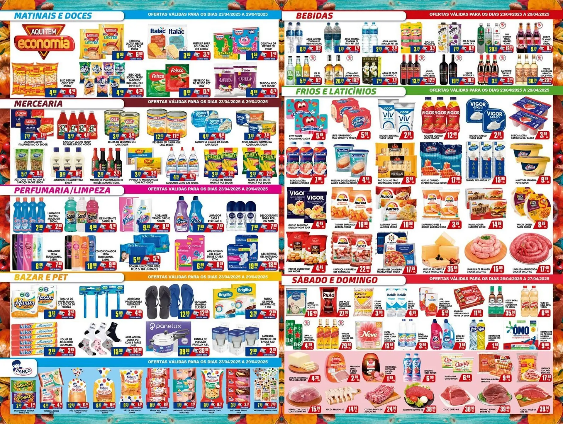 Encarte de Catálogo Higa's Supermercado 23 de abril até 29 de abril 2025 - Pagina 2