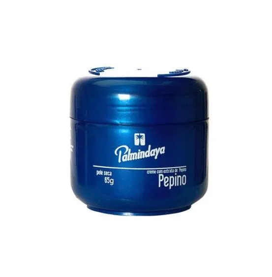 Creme Hidratante Facial Pepino Palmindaya Seca Azul 65gr 5202