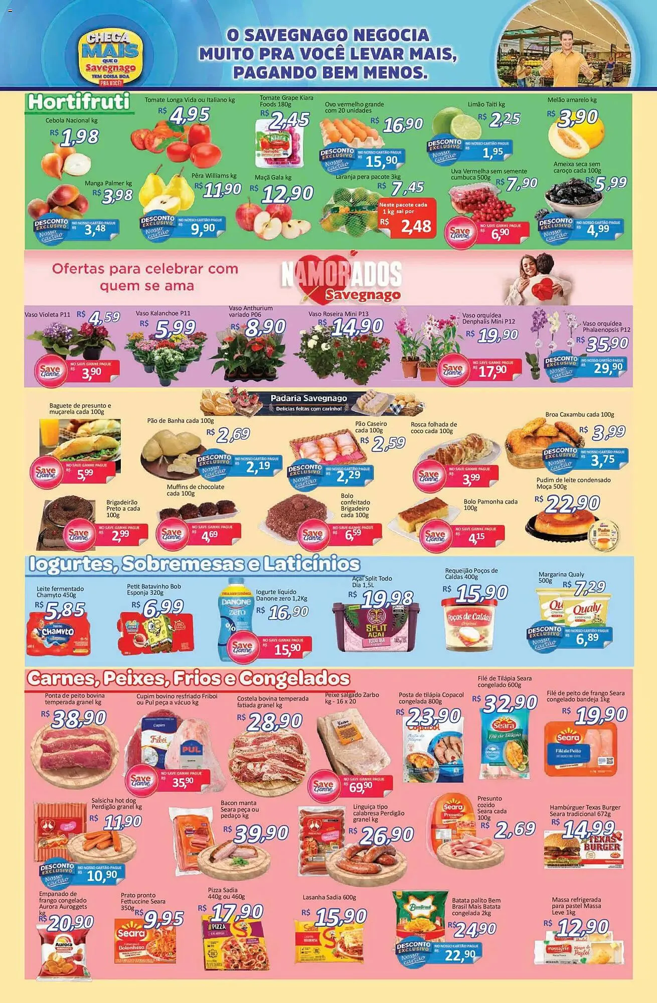 Encarte de Catálogo Supermercados Savegnago 12 de fevereiro até 16 de fevereiro 2026 - Pagina 2