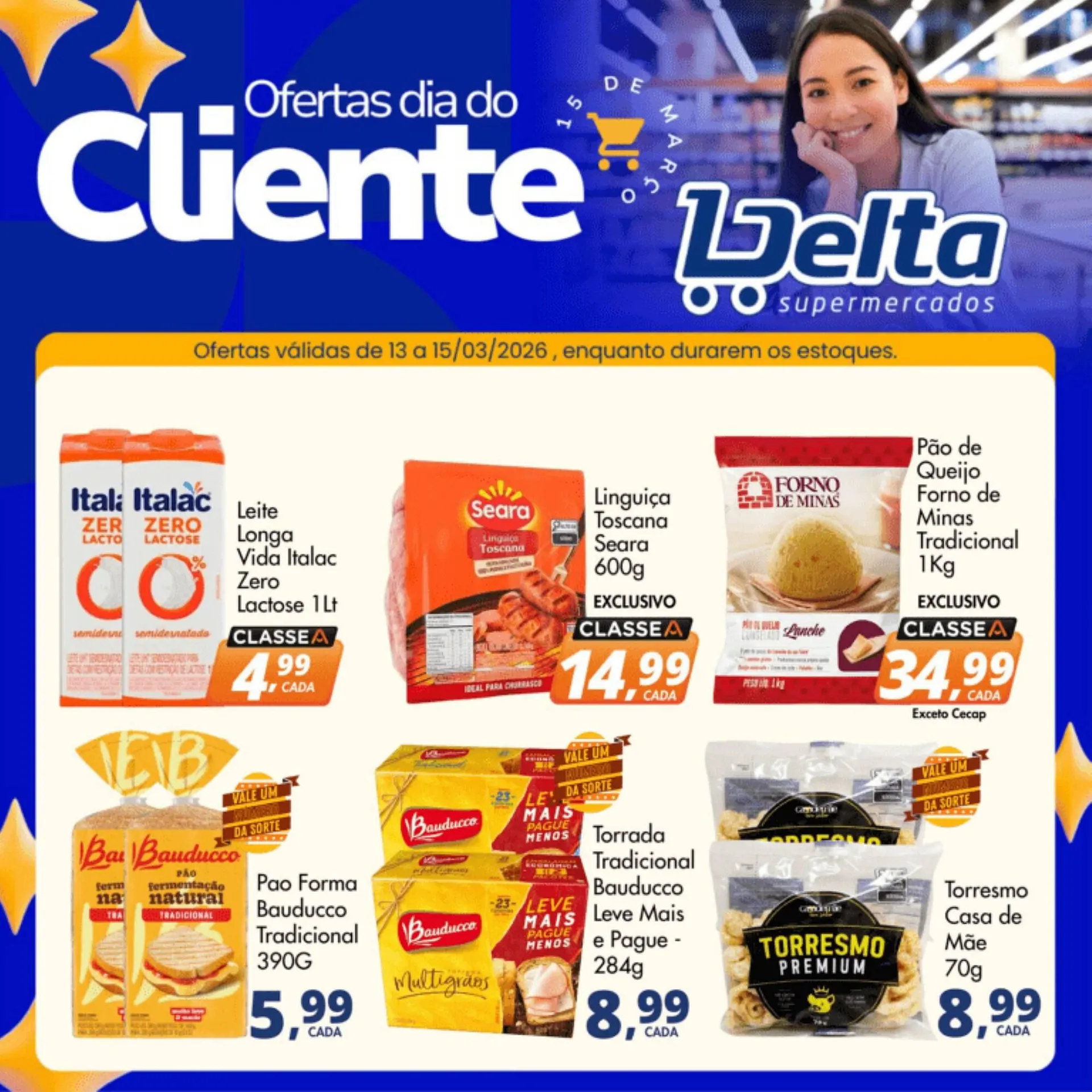 Encarte de Catálogo Delta Supermercados 13 de março até 15 de março 2026 - Pagina 4