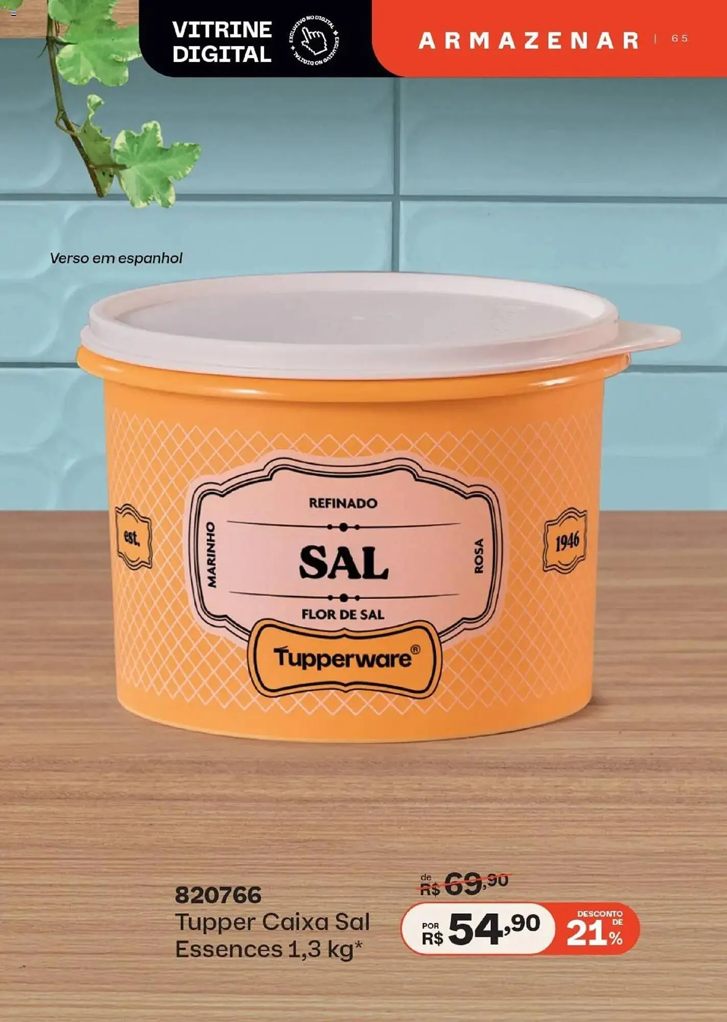 Encarte de Catálogo Tupperware 1 de setembro até 1 de outubro 2025 - Pagina 65