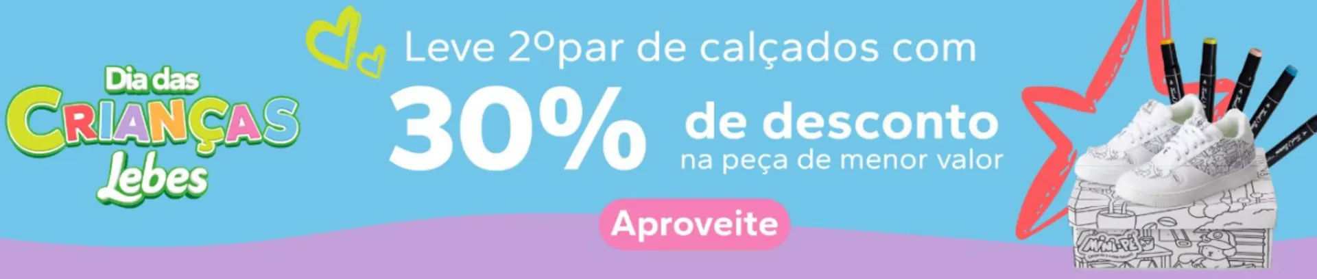 Folheto Lojas Lebes - 1