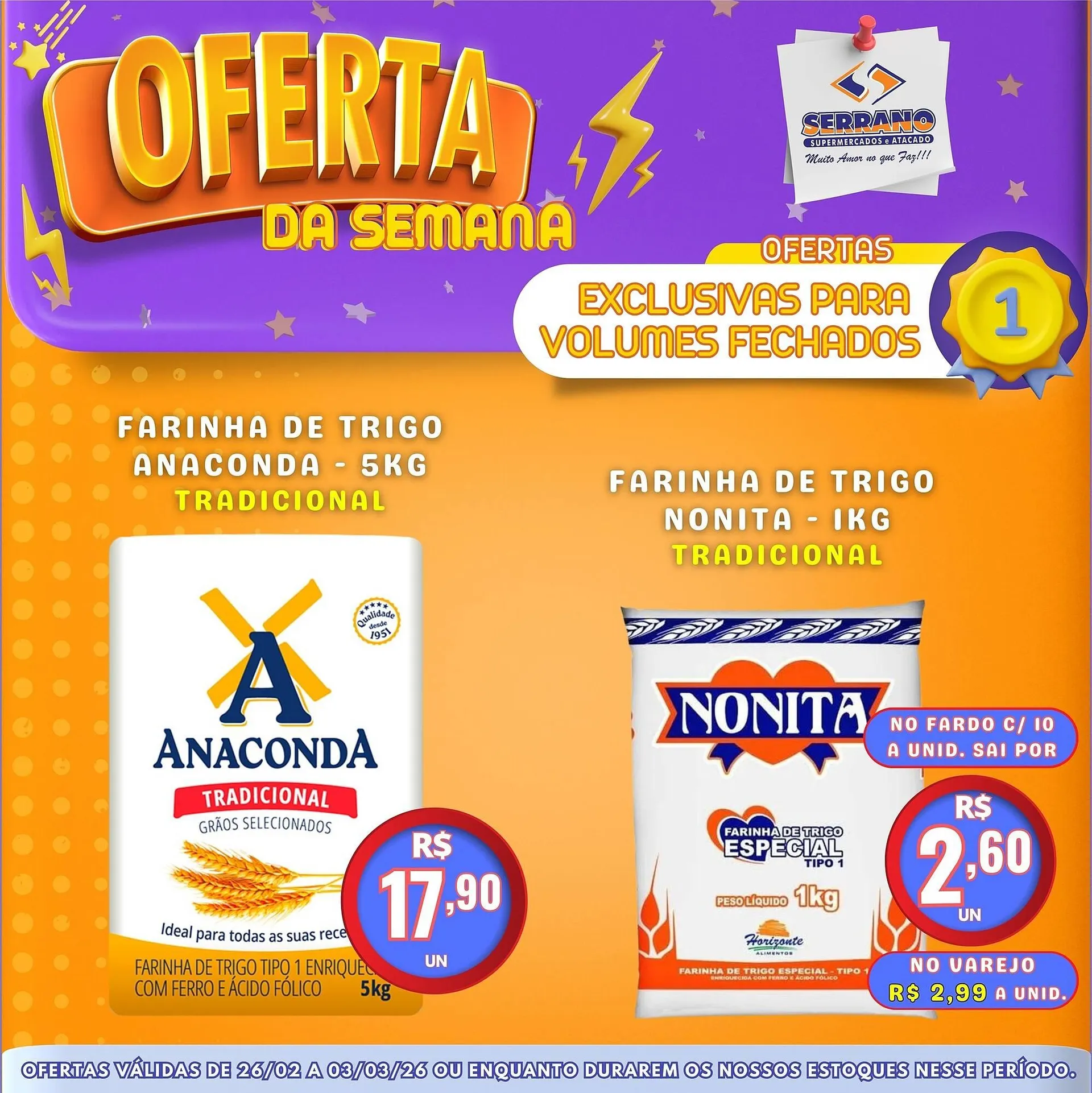 Encarte de Catálogo Serrano Supermercado 27 de fevereiro até 3 de março 2026 - Pagina 5