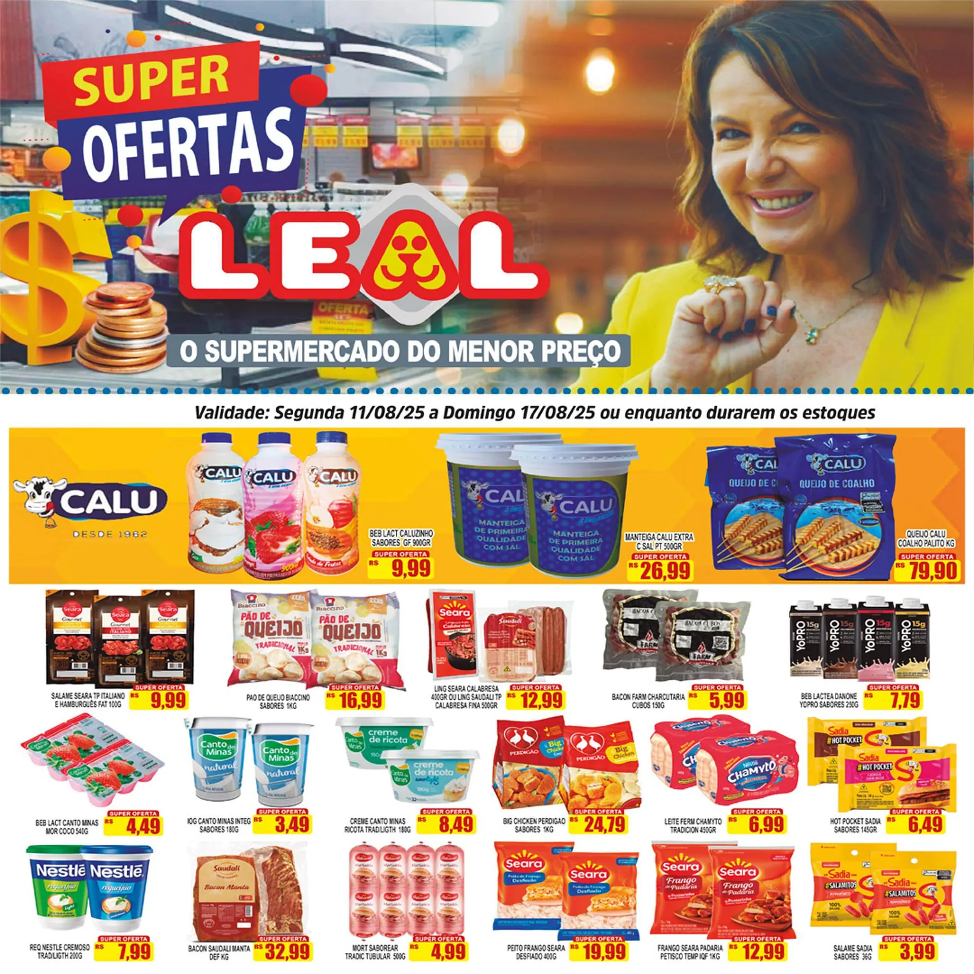Encarte de Catálogo Supermercado leal 11 de agosto até 17 de agosto 2025 - Pagina 4