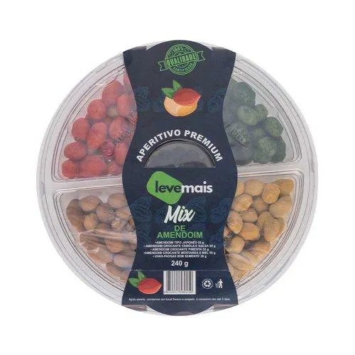 Mix de Amendoim Leve Mais 240g