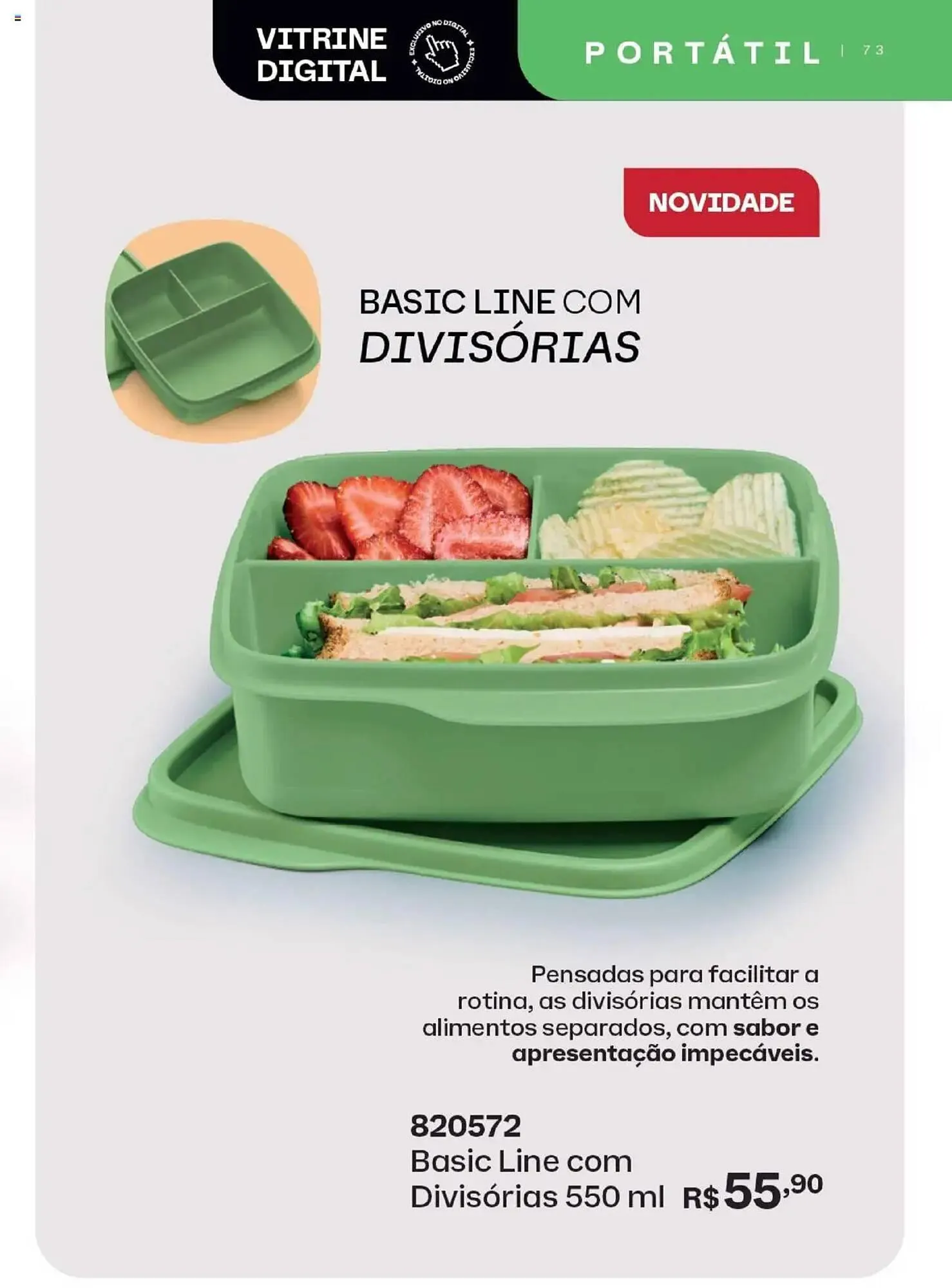Encarte de Catálogo Tupperware 1 de agosto até 31 de agosto 2025 - Pagina 73