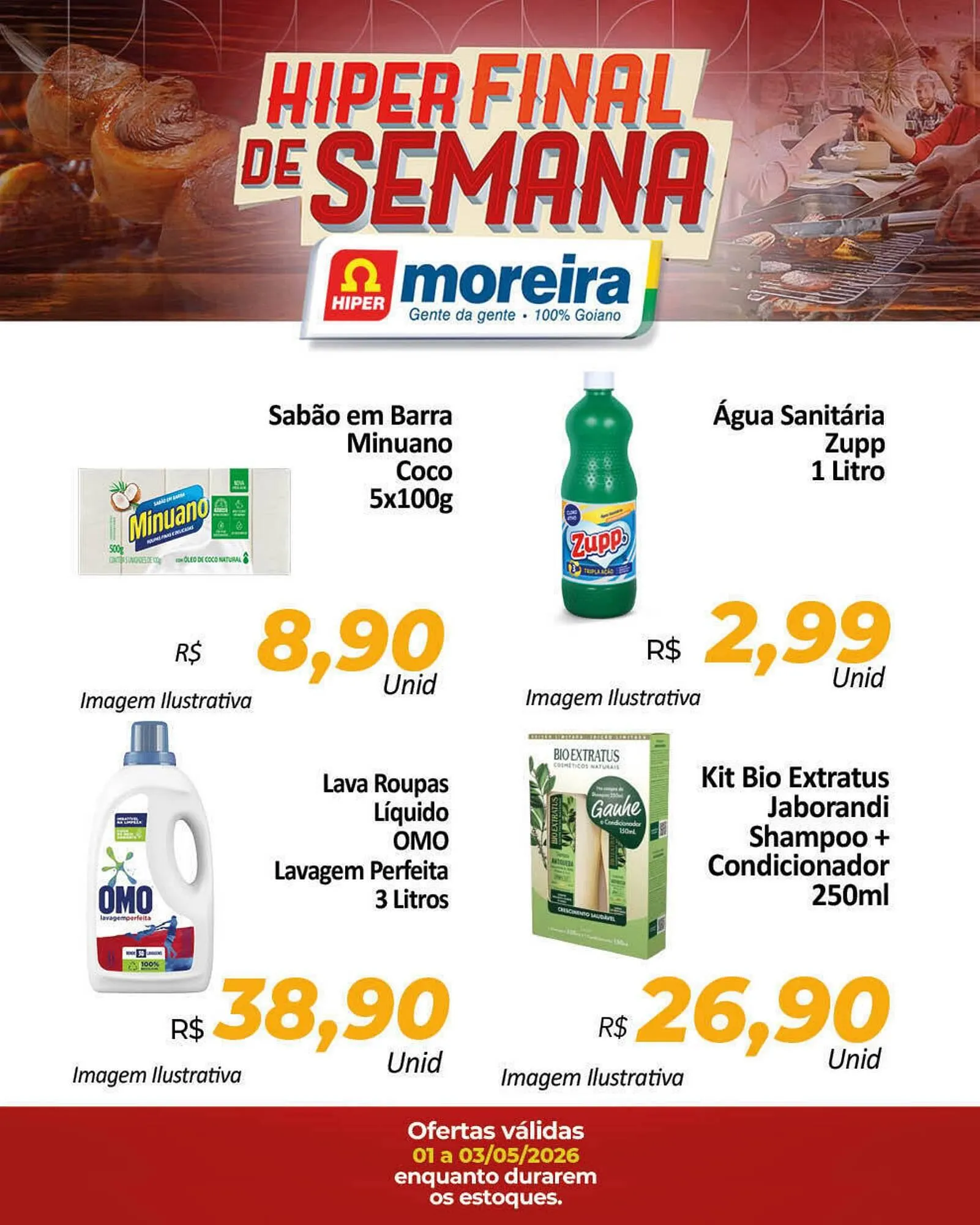 Encarte de Catálogo Hiper Moreira 30 de abril até 3 de maio 2026 - Pagina 7