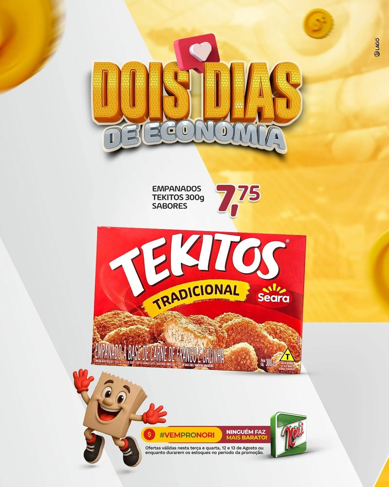 Encarte de Catálogo Supermercados Nori 12 de agosto até 13 de agosto 2025 - Pagina 4