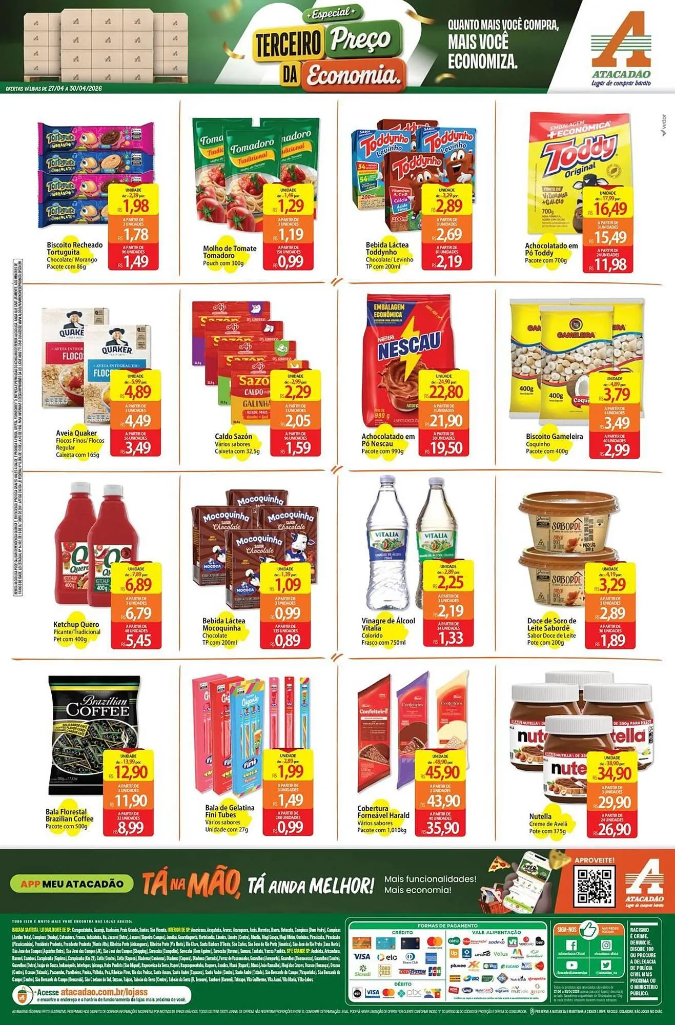 Encarte de Folheto Atacadão 27 de abril até 30 de abril 2026 - Pagina 5