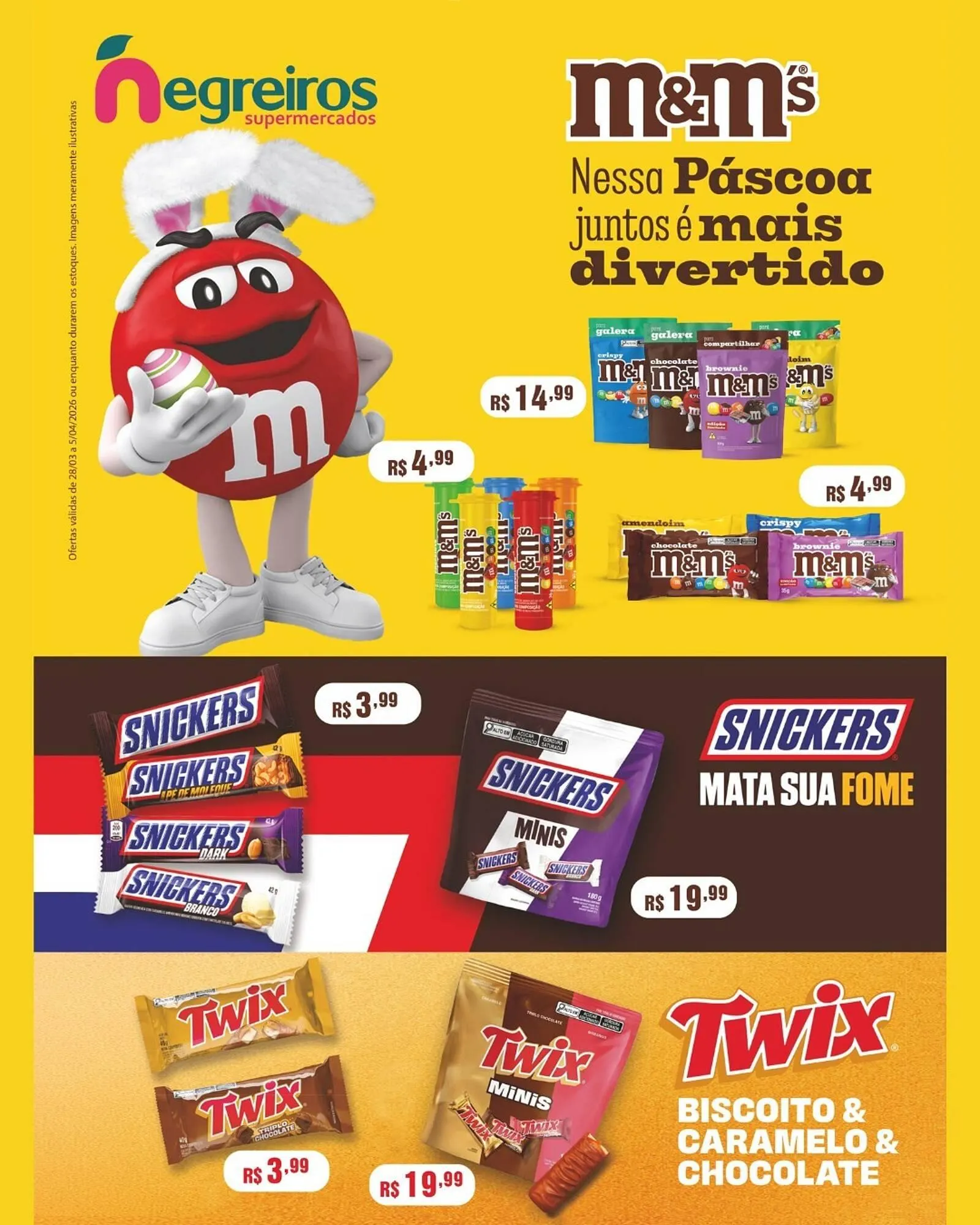 Encarte de Folheto Negreiros 30 de março até 4 de abril 2026 - Pagina 1