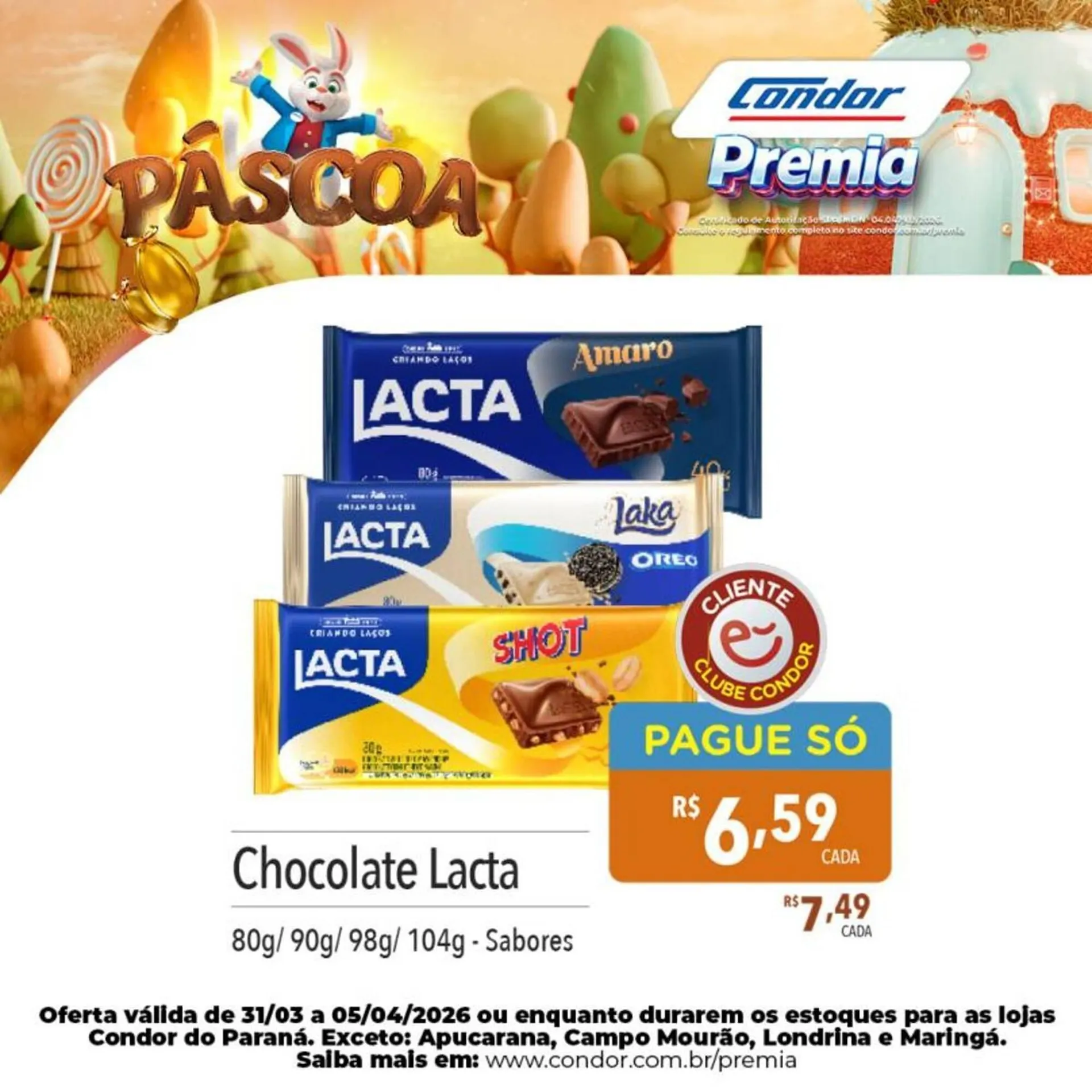 Encarte de Catálogo Supermercados Condor 31 de março até 5 de abril 2026 - Pagina 7