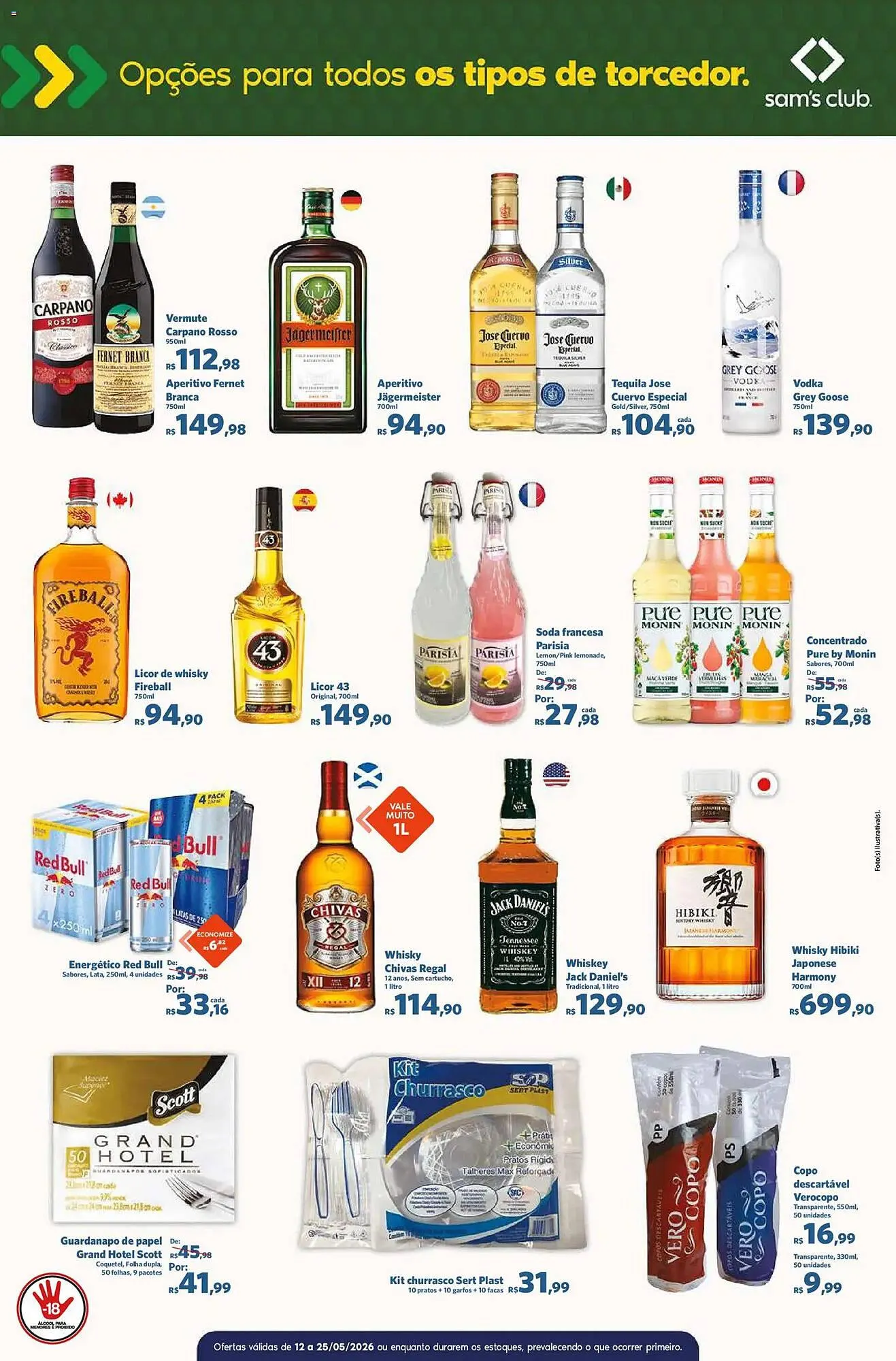 Encarte de Folheto Sam's Club 12 de maio até 25 de maio 2026 - Pagina 12