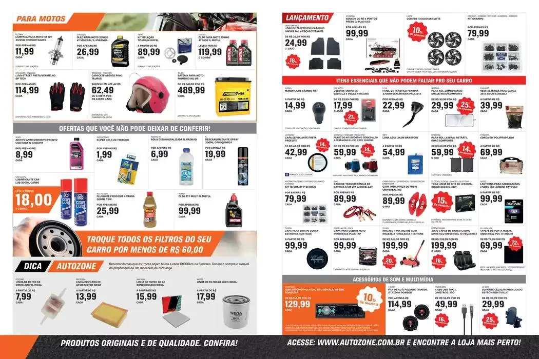 Encarte de Folheto De Ofertas AutoZone 17 de fevereiro até 16 de março 2025 - Pagina 3