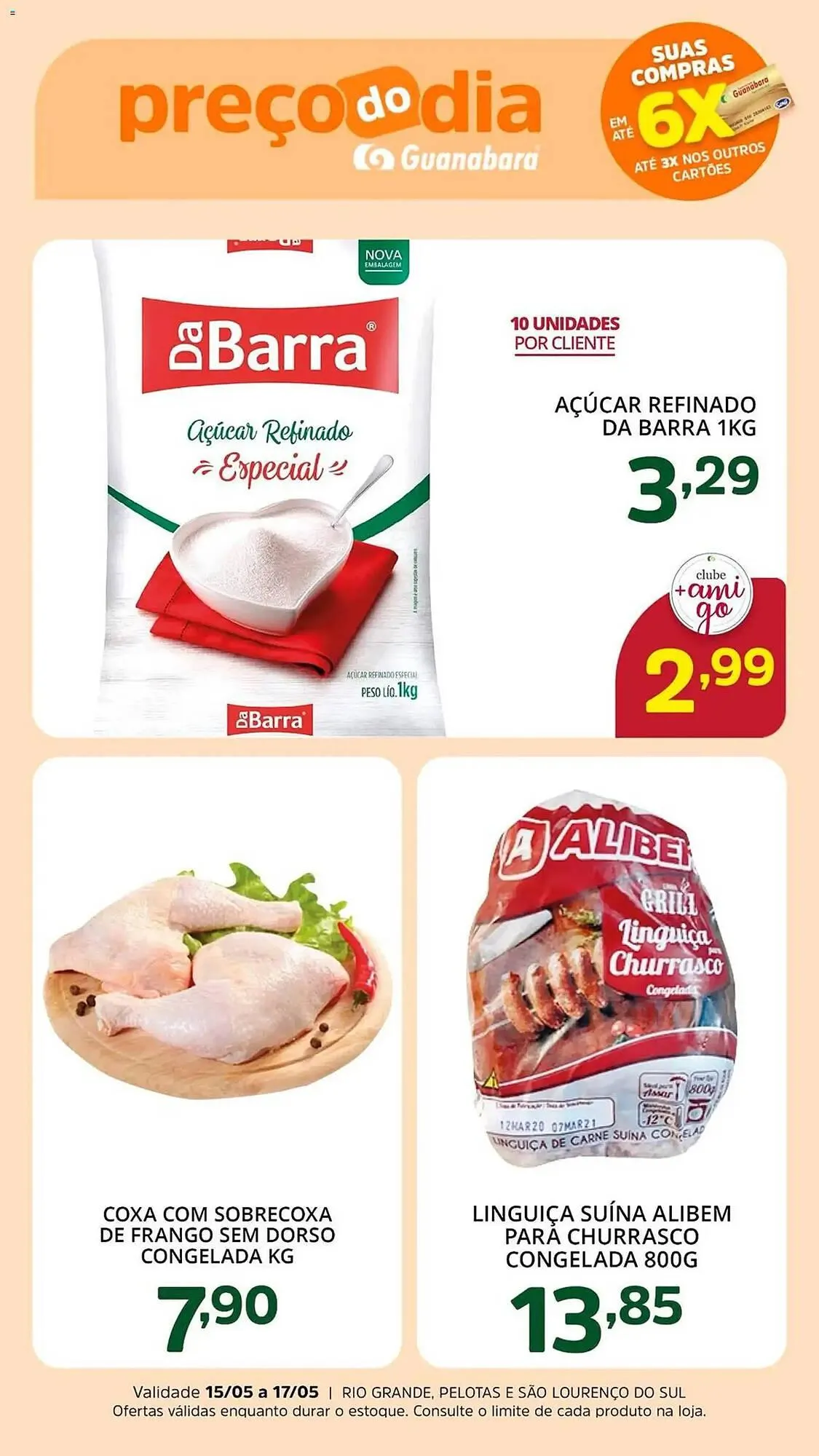 Encarte de Encarte Supermercados Guanabara 15 de maio até 17 de maio 2026 - Pagina 1
