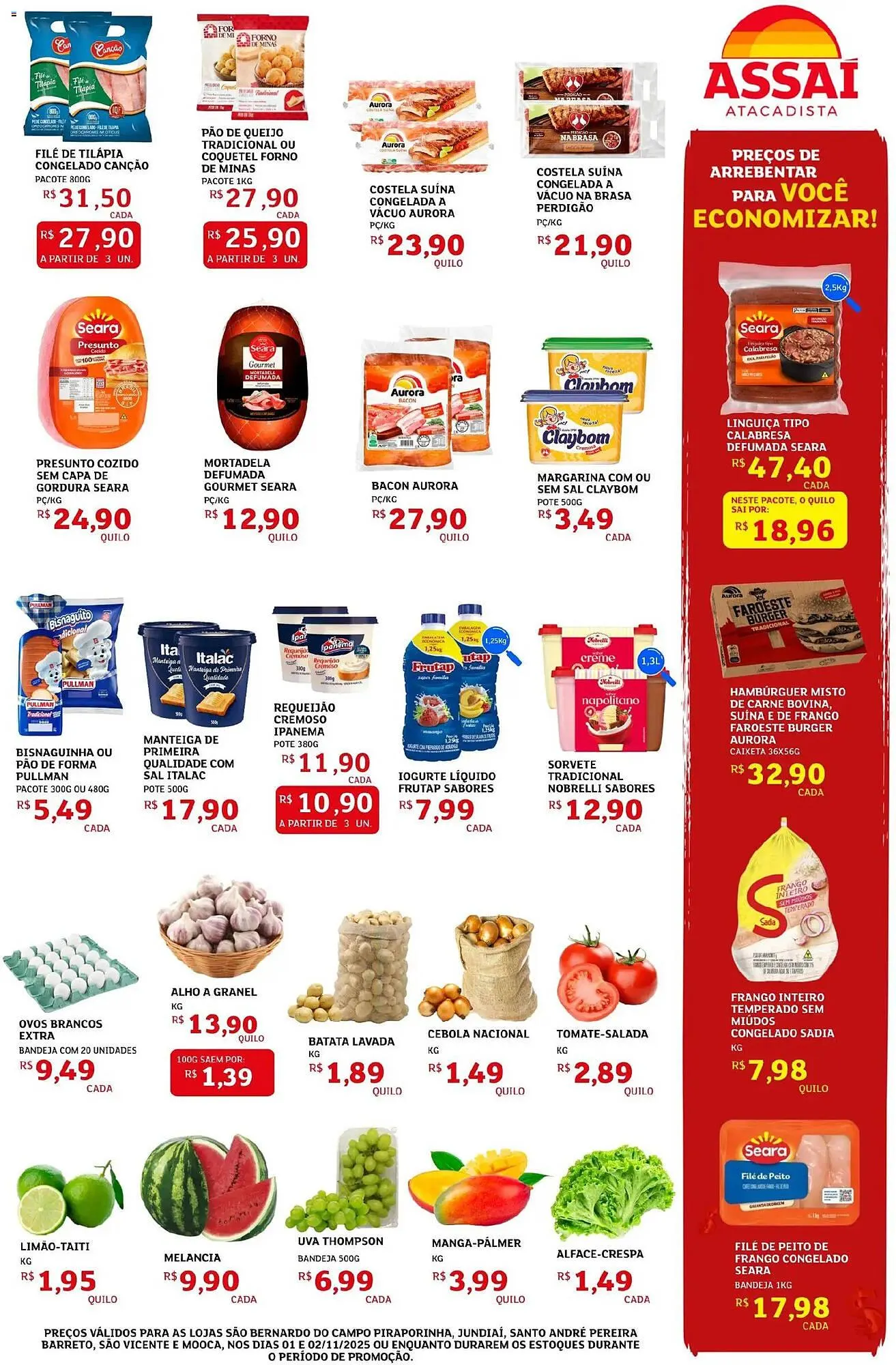 Encarte de Encarte Assaí Atacadista 1 de novembro até 2 de novembro 2025 - Pagina 3