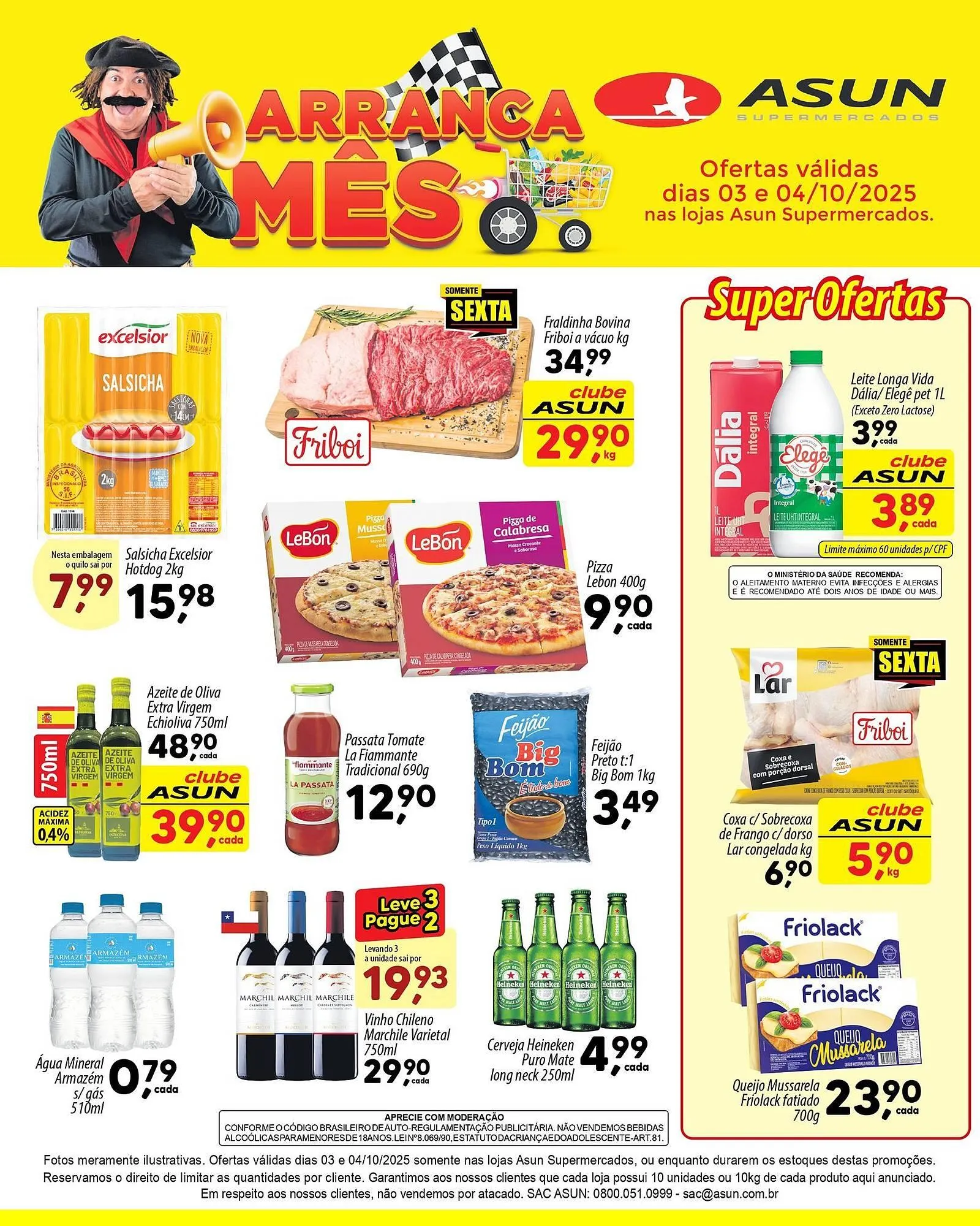 Encarte de Encarte Asun 3 de outubro até 4 de outubro 2025 - Pagina 1
