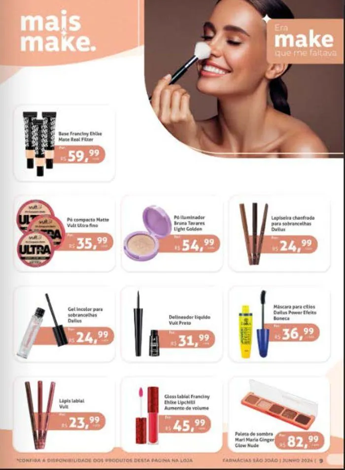Encarte de Oferta Especial 4 de junho até 30 de junho 2024 - Pagina 9