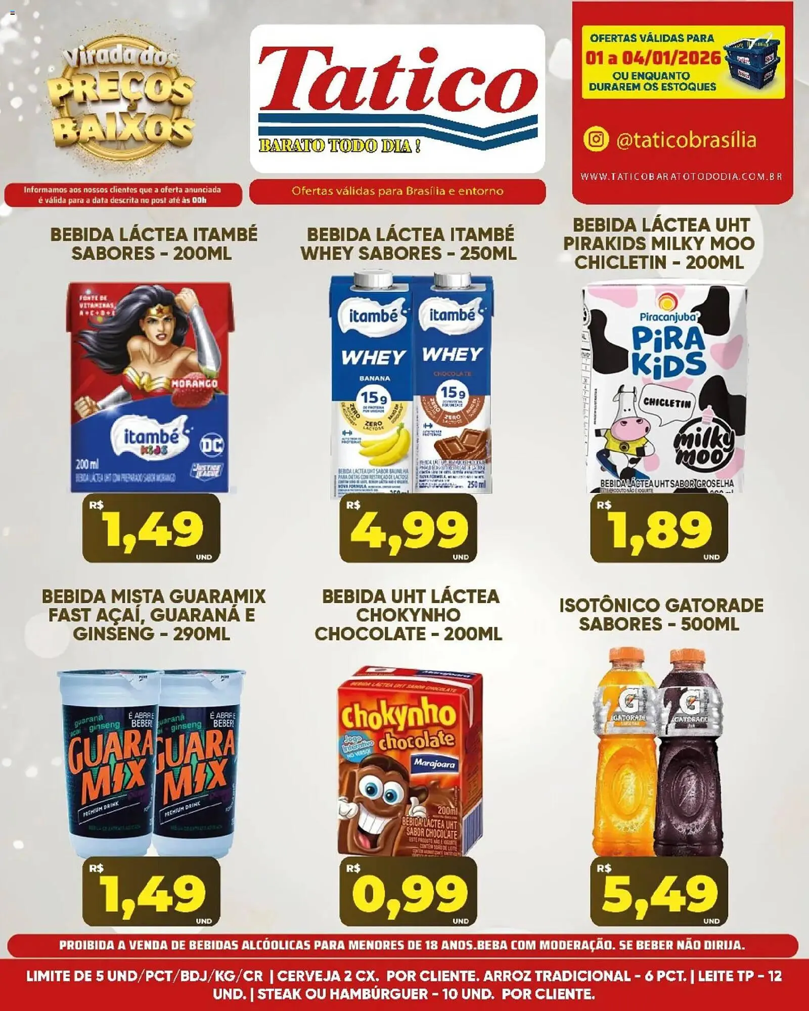 Encarte de Tabloide Tatico 1 de janeiro até 2 de janeiro 2026 - Pagina 19