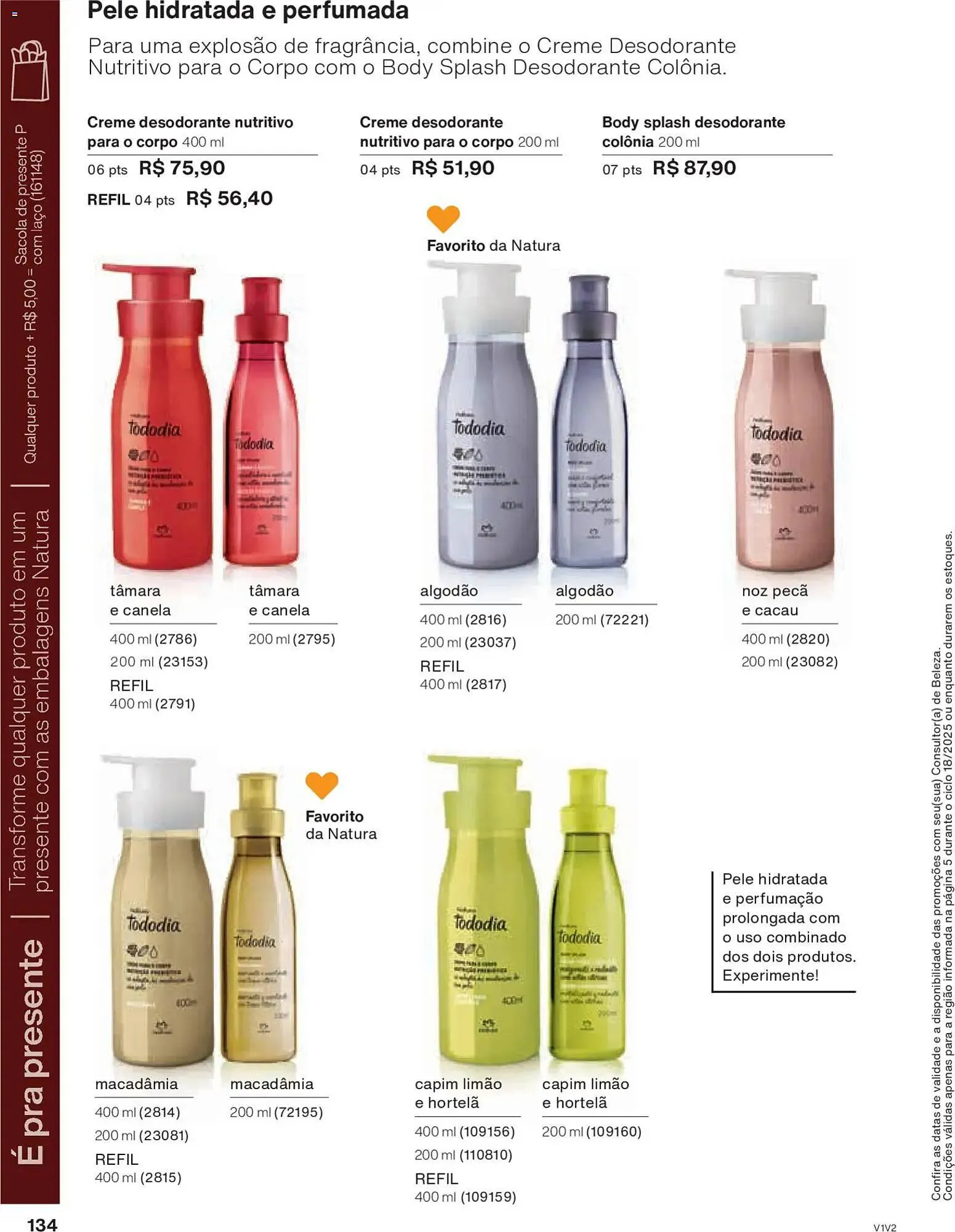 Encarte de Catálogo Natura 30 de outubro até 27 de novembro 2025 - Pagina 134