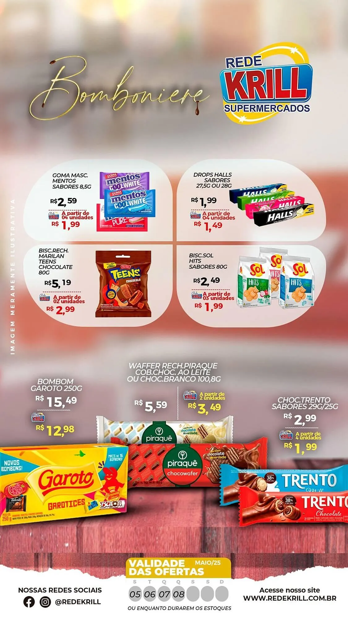 Encarte de Catálogo Rede Krill 5 de maio até 11 de maio 2025 - Pagina 8