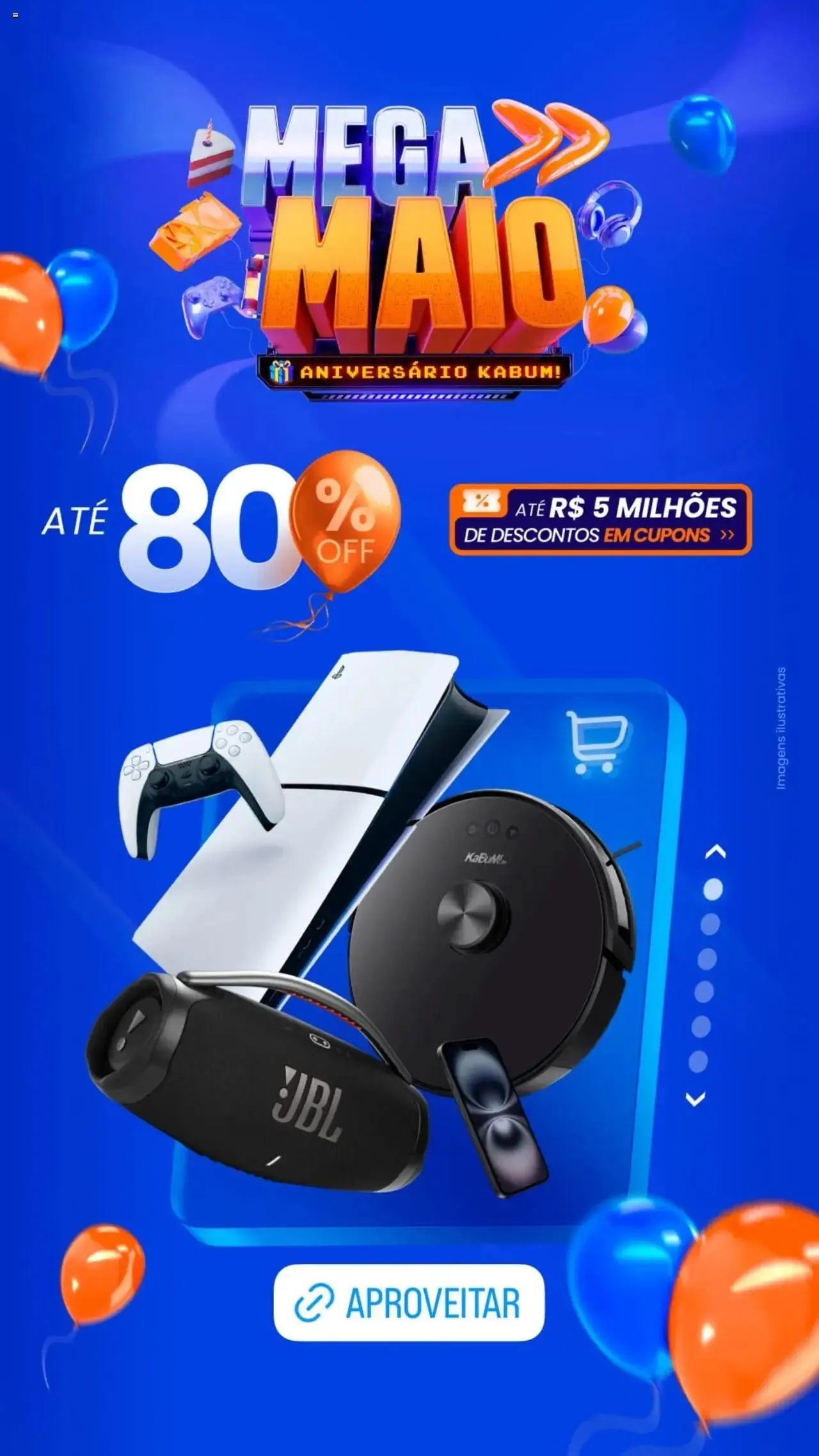 Encarte de KaBuM - Ofertas atuais 9 de maio até 15 de maio 2025 - Pagina 1