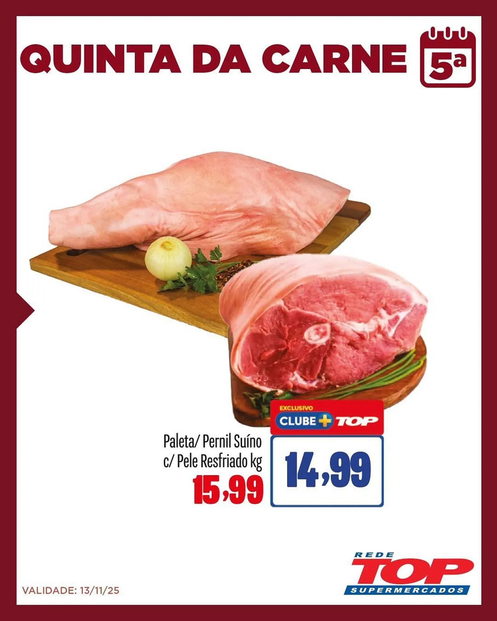 Encarte de Encarte Rede Top 12 de novembro até 13 de novembro 2025 - Pagina 1