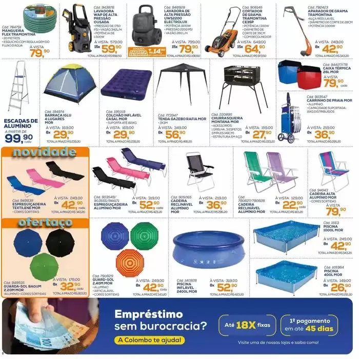 Encarte de Ofertas Lojas Colombo. 7 de janeiro até 31 de janeiro 2025 - Pagina 10