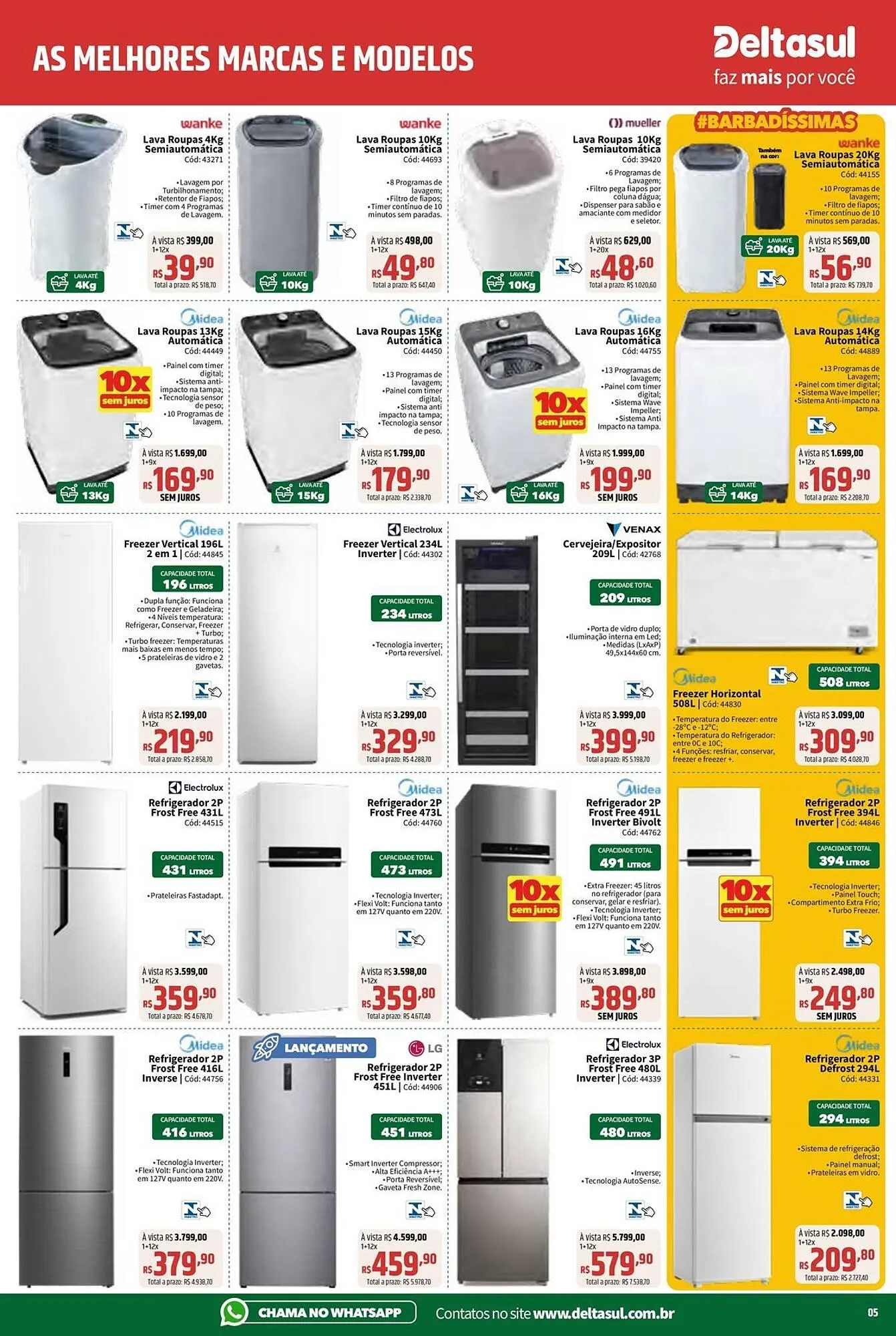 Encarte de Folheto Deltasul 1 de dezembro até 24 de dezembro 2025 - Pagina 5