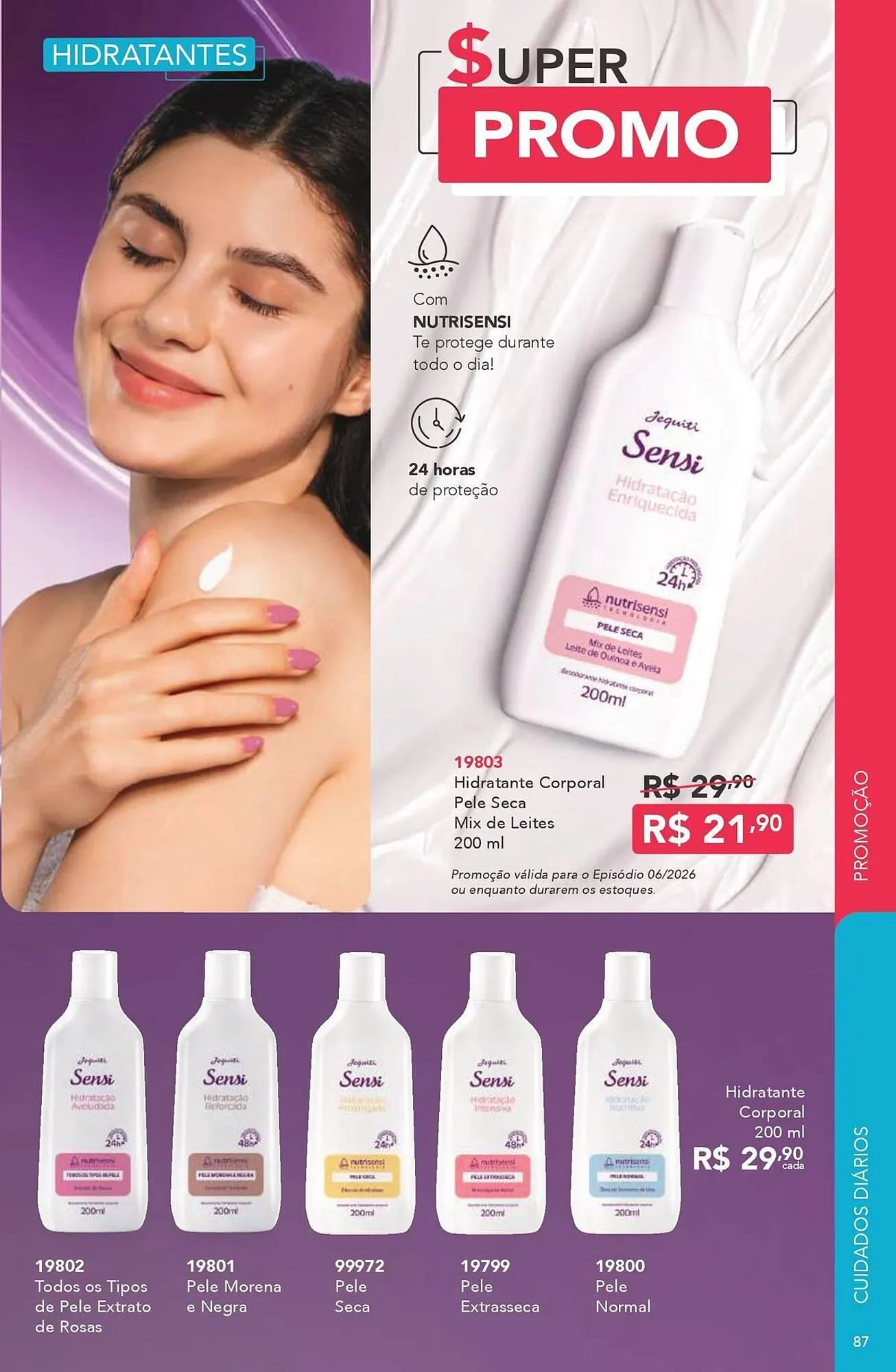 Encarte de Catálogo Jequiti 22 de abril até 30 de junho 2026 - Pagina 87