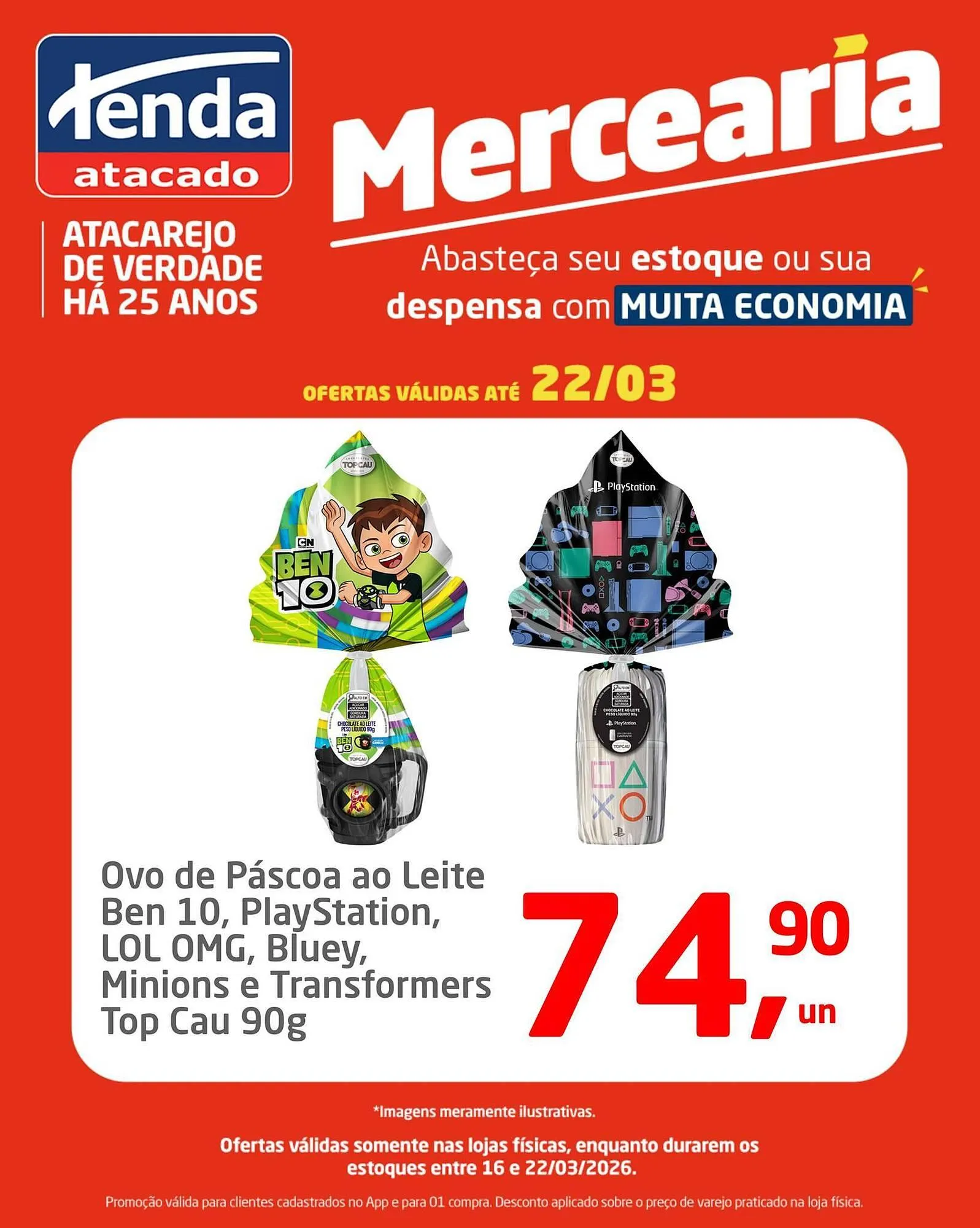 Encarte de Folheto Tenda Atacado 19 de março até 22 de março 2026 - Pagina 2