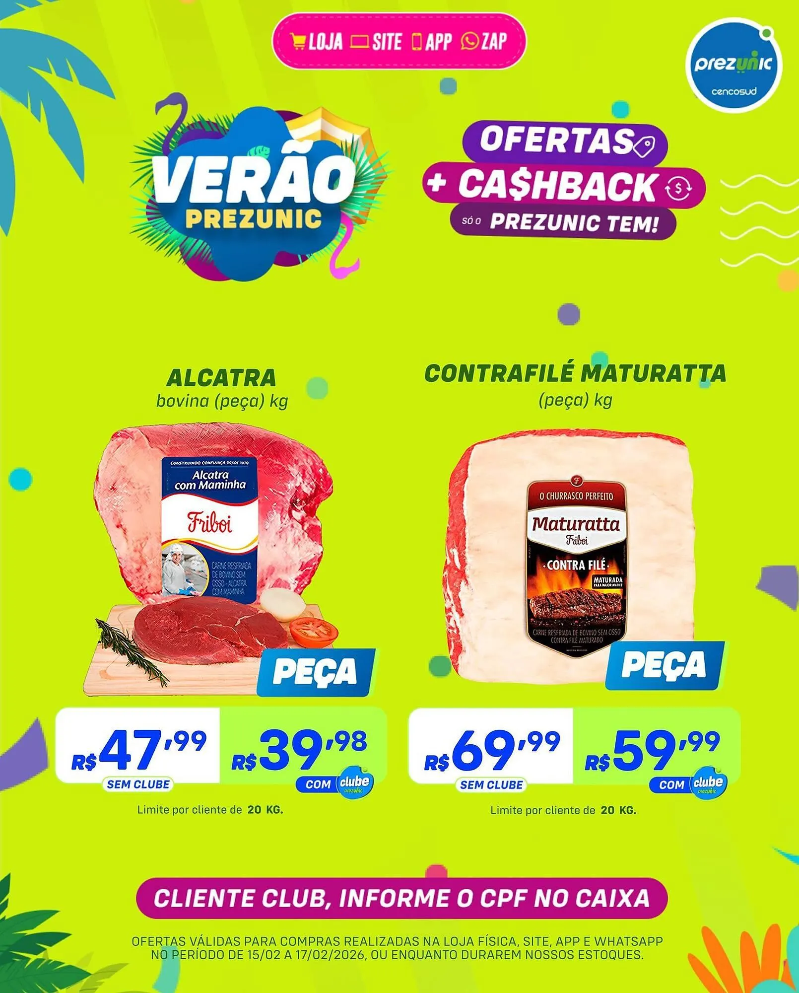 Encarte Prezunic - 1