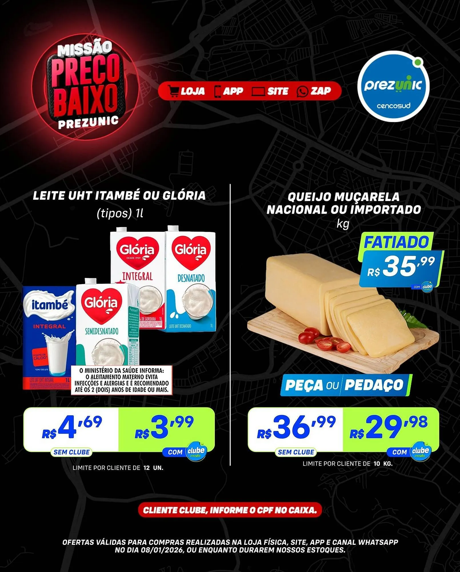 Encarte de Encarte Prezunic 8 de janeiro até 8 de janeiro 2026 - Pagina 5