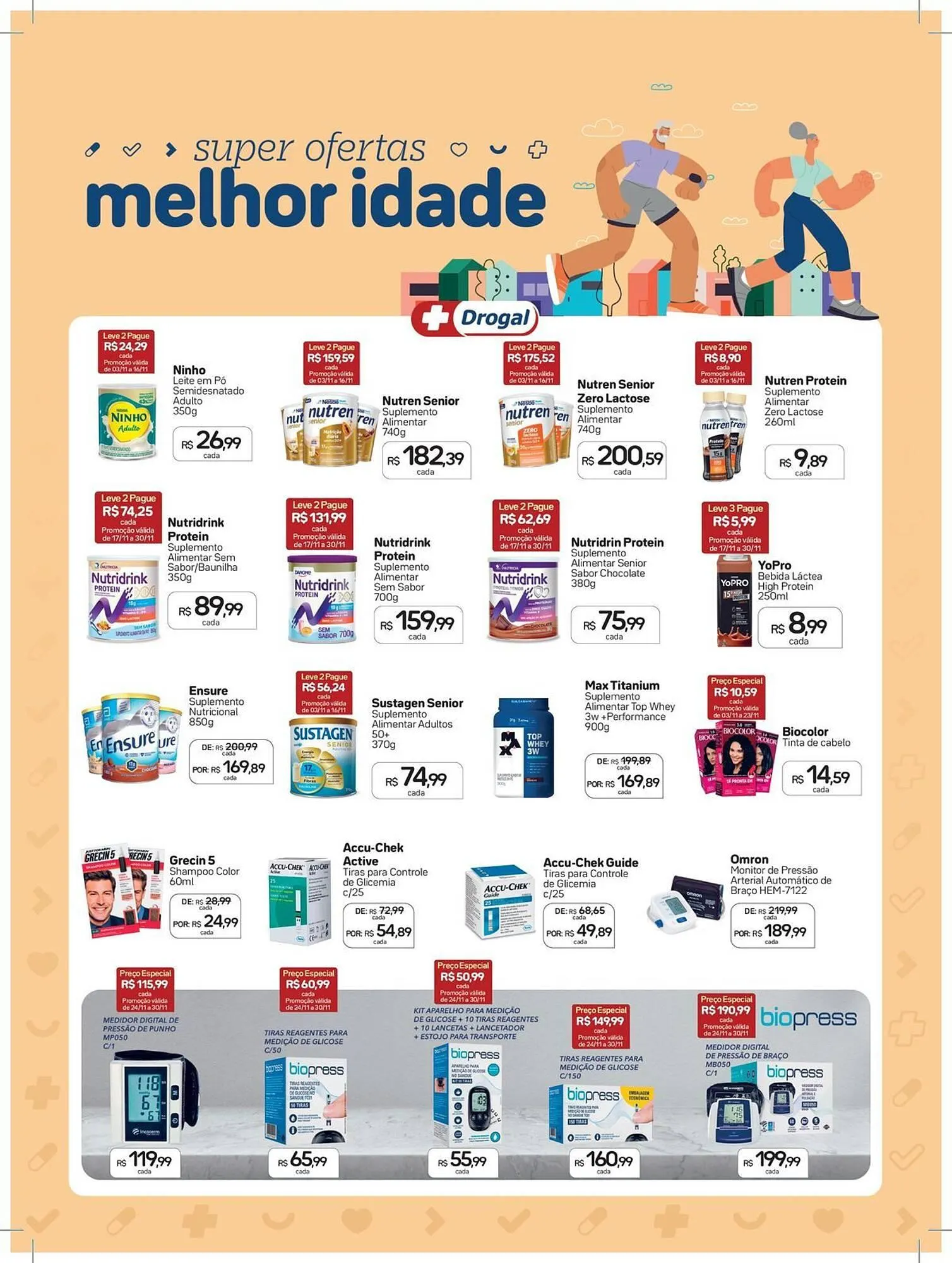 Encarte de Folheto Drogal 3 de novembro até 30 de novembro 2025 - Pagina 1