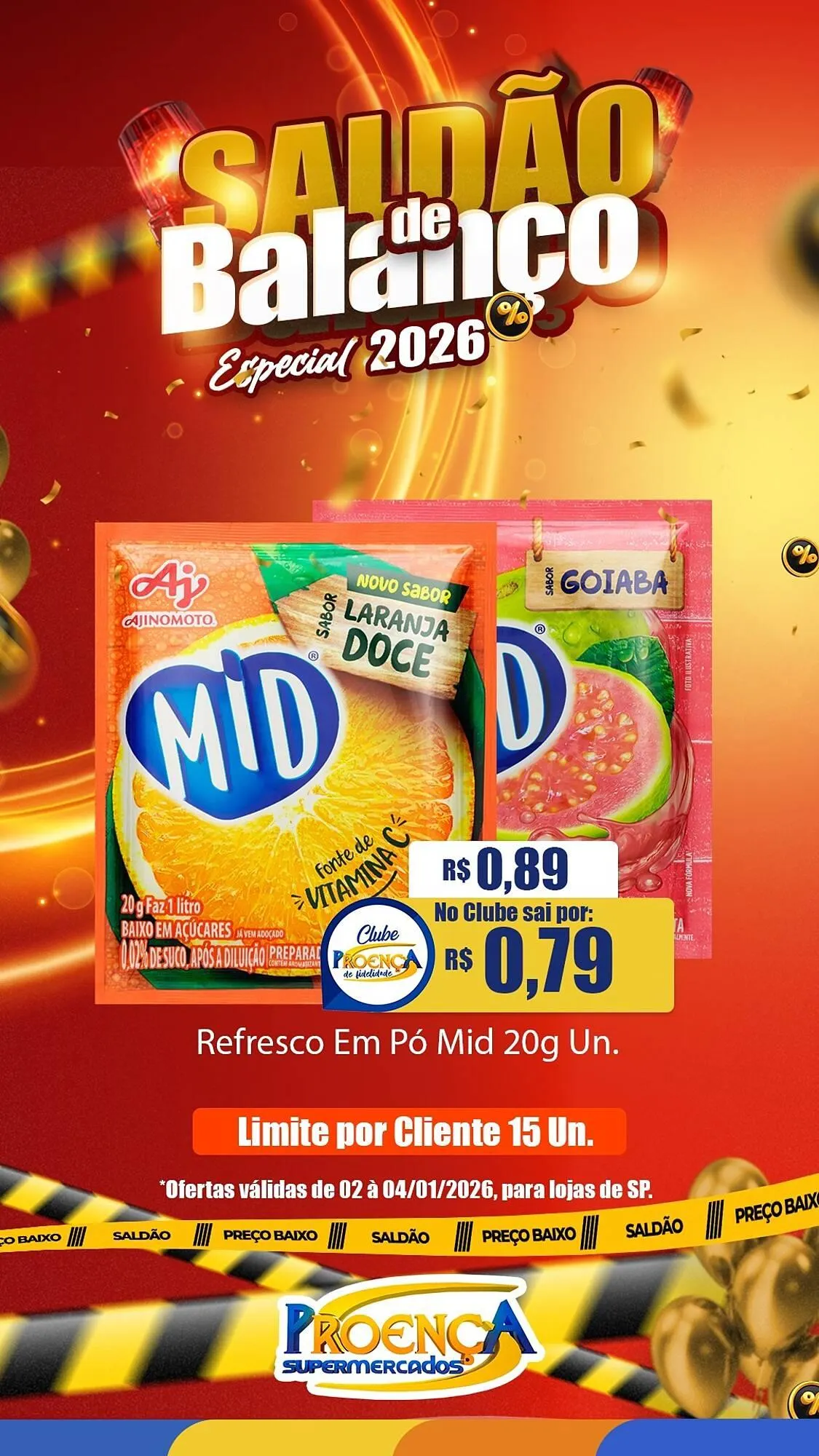 Encarte de Catálogo Proença Supermercados 2 de janeiro até 4 de janeiro 2026 - Pagina 4