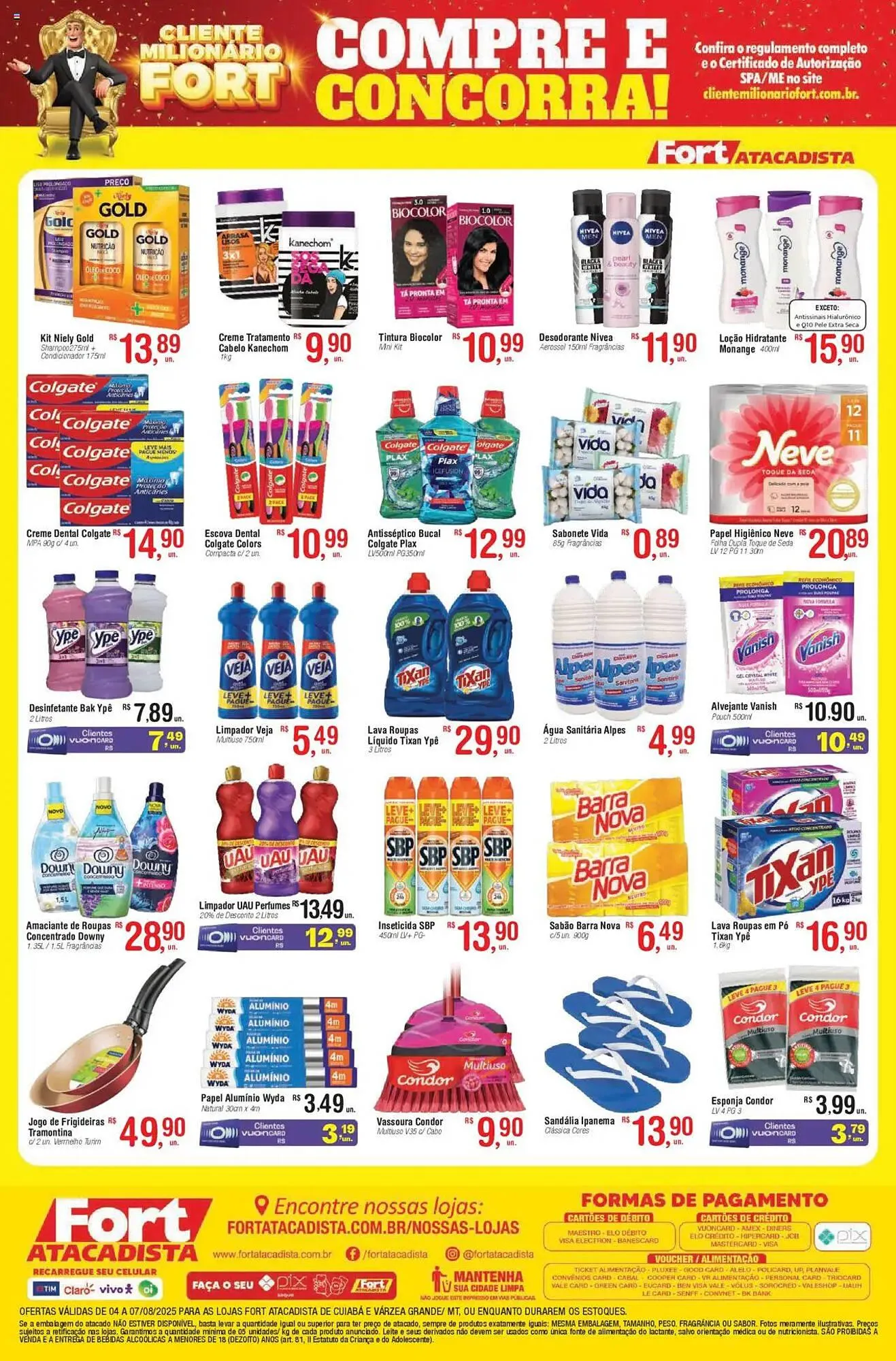 Encarte de Catálogo Fort Atacadista 4 de agosto até 7 de agosto 2025 - Pagina 4