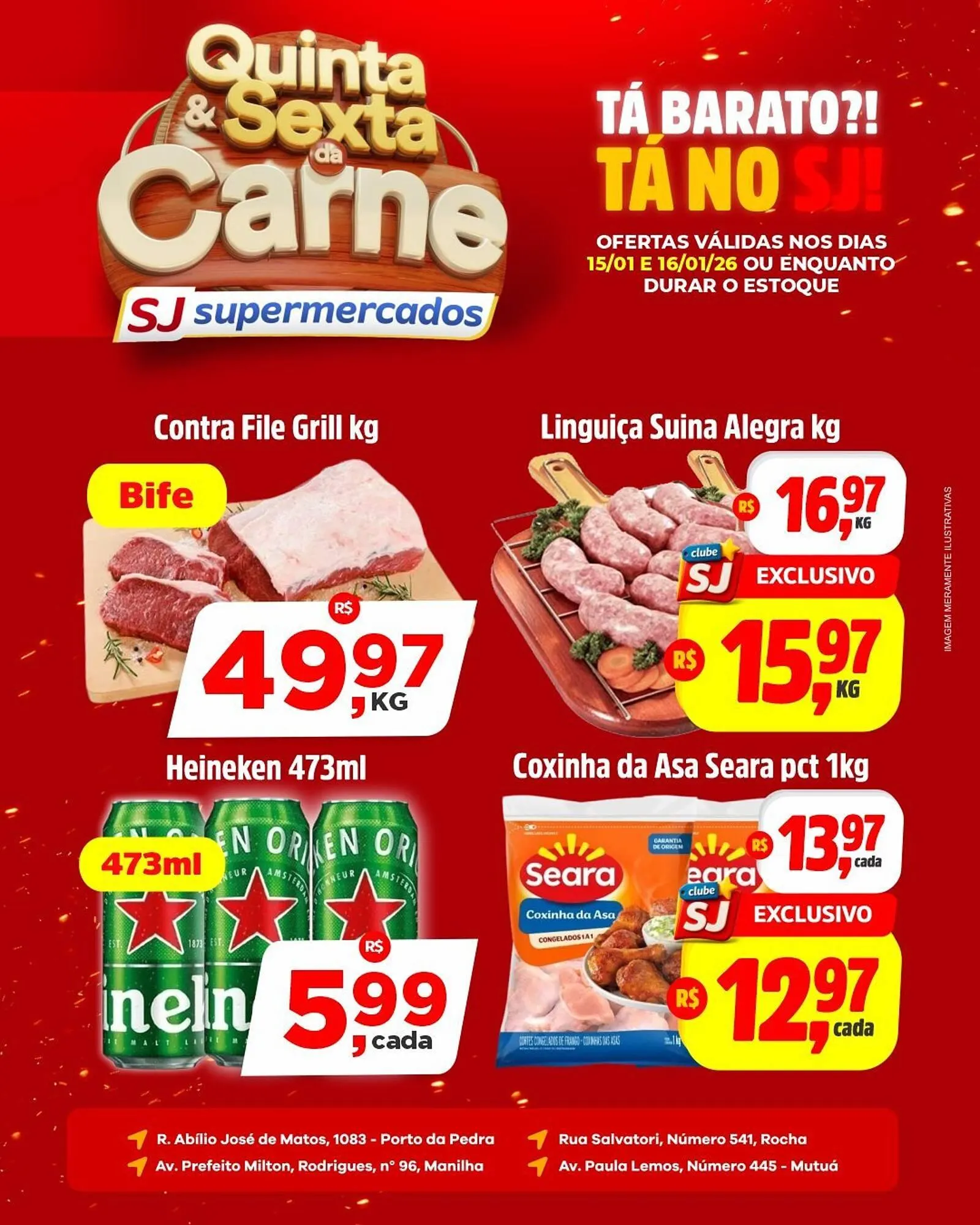Encarte de Encarte Sj Supermercados 15 de janeiro até 16 de janeiro 2026 - Pagina 2